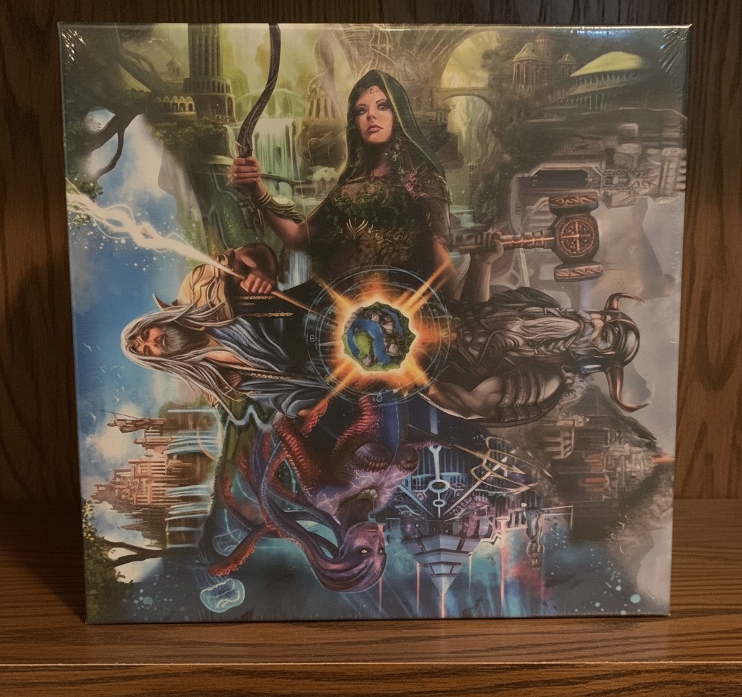 4 Gods Board Game by Christophe Boelinger 2016 Ludically – New Sealed Strategy