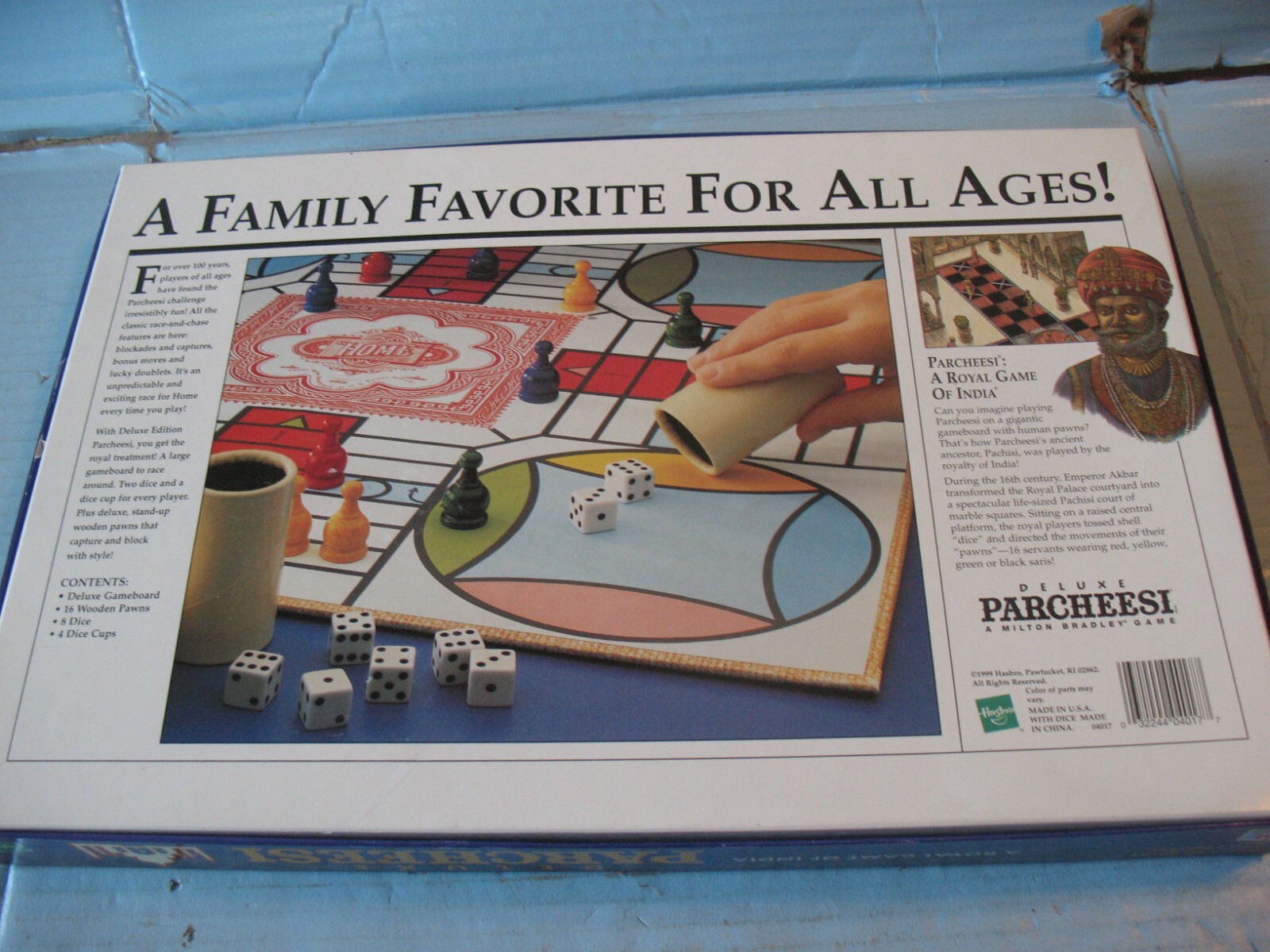 Milton Bradley 1999 Deluxe Parcheesi Board Game Sealed Contents