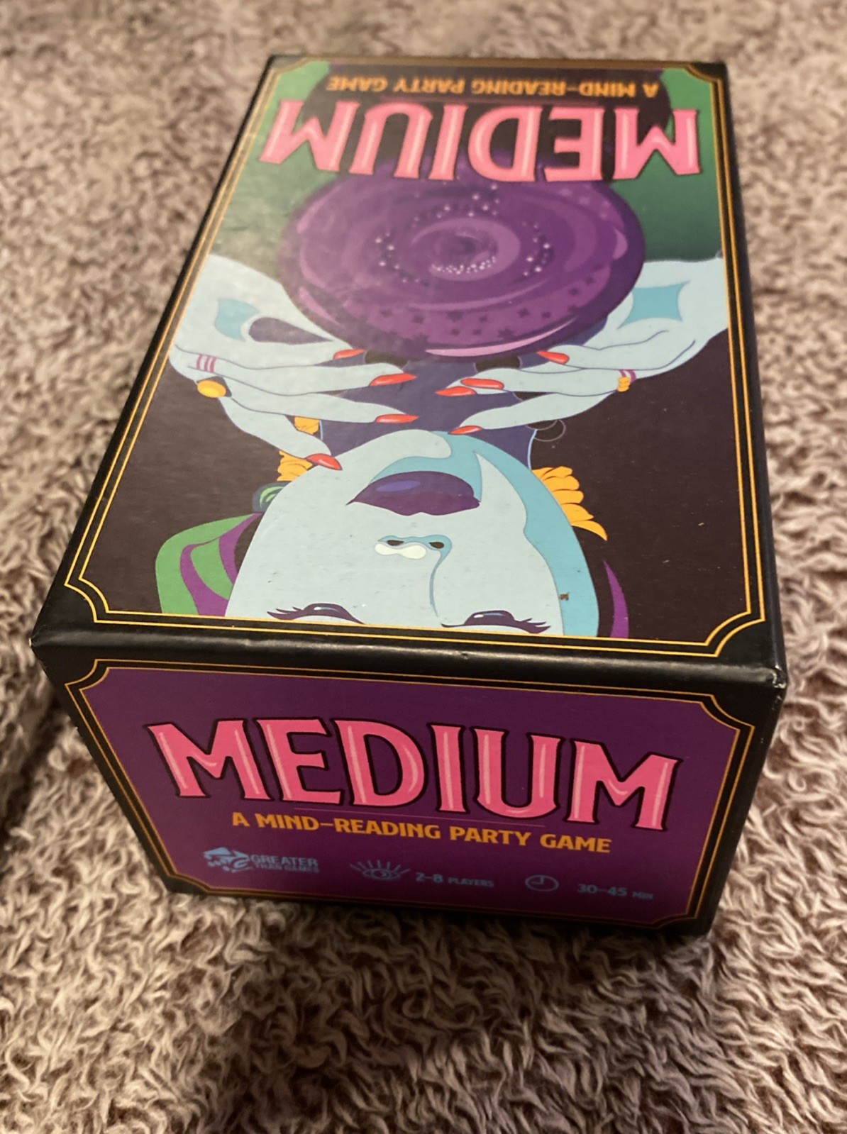 Medium -A Mind Reading Party Game – Greater Than Games – Unplayed – Cards Sealed