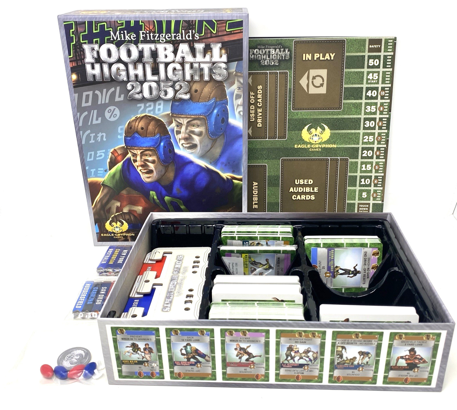 Mike Fitzgerald’s Football Highlights 2052 Complete with Large Mat