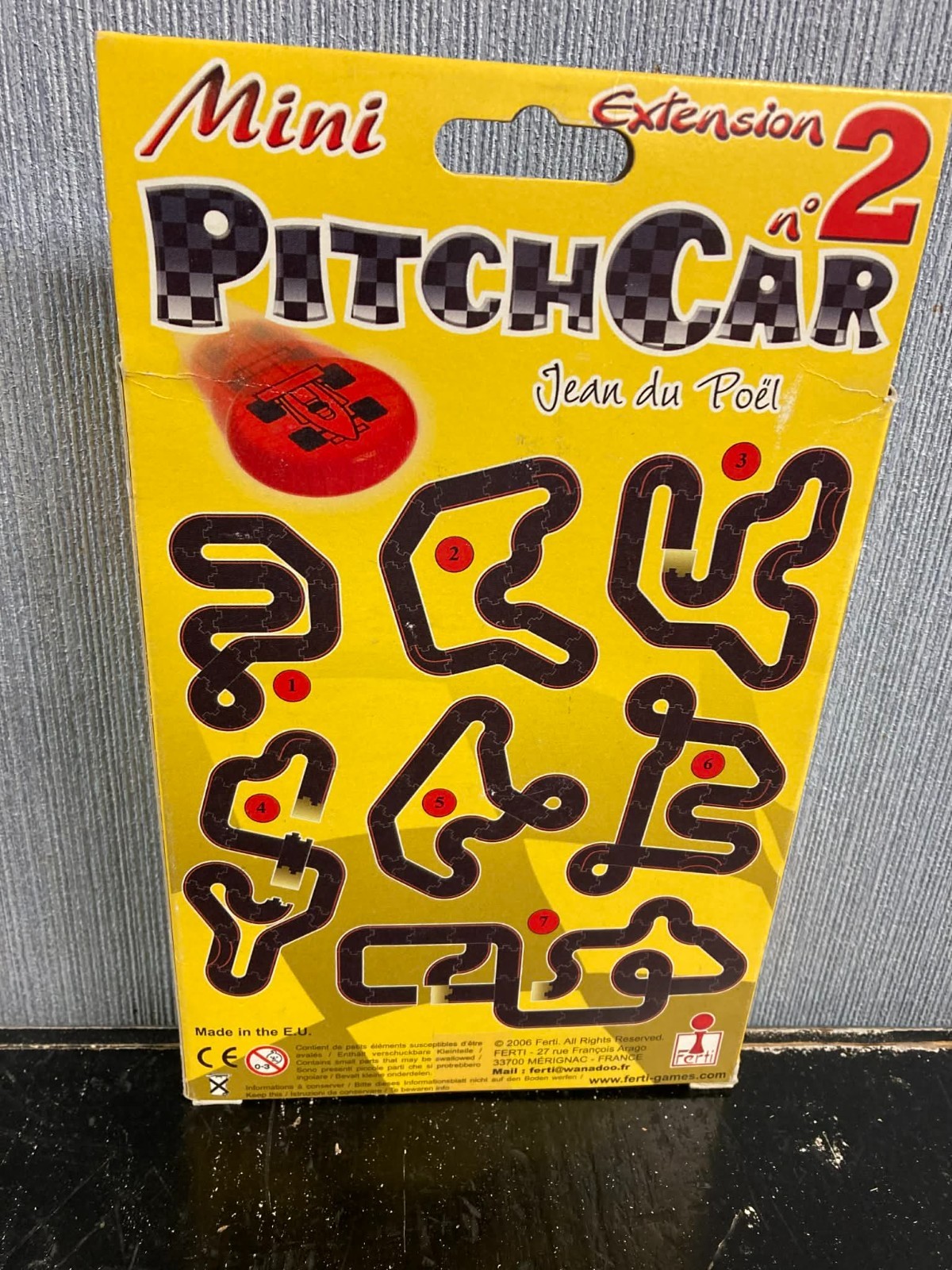 Ferti Boardgame PitchCar Mini – Extension 2, More Speed, More Fun Box 2006