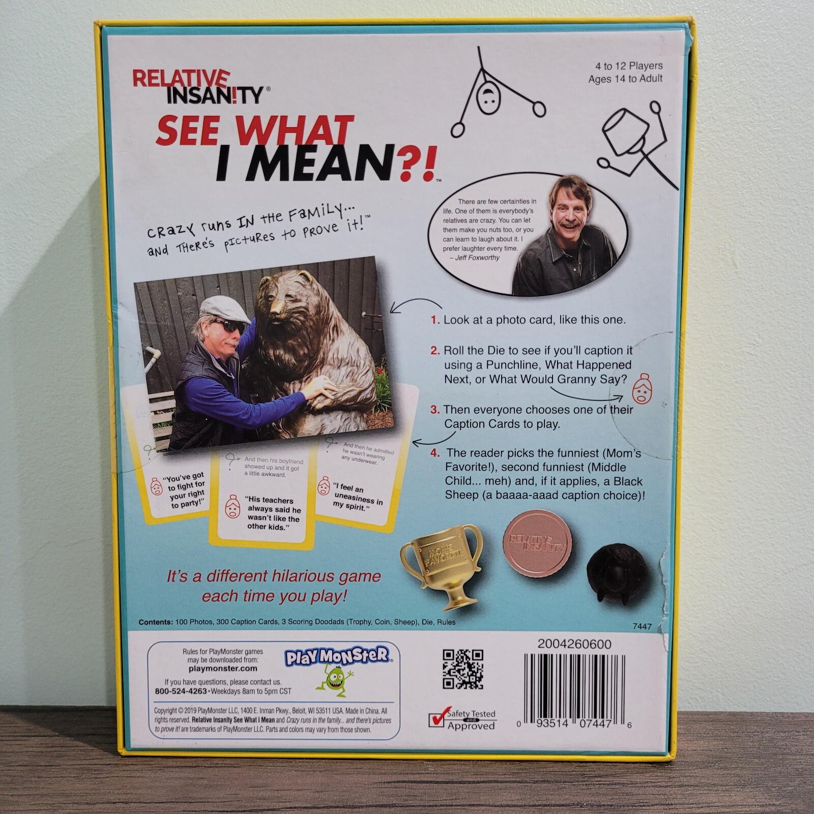PlayMonster Relative Insanity: See What I Mean?! – Party Game with Funny Phot…