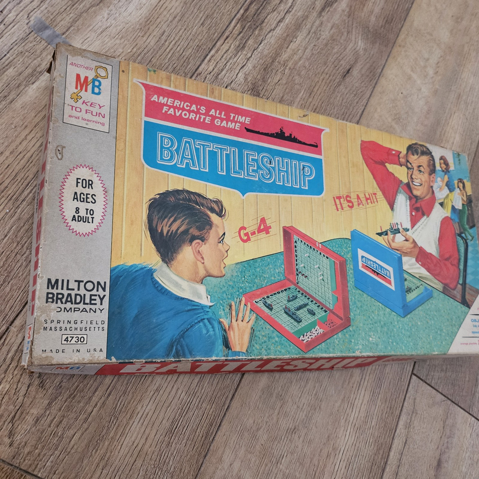 Original Vintage Battleship Board Game 1967 Milton Bradley (NEW PRICE)