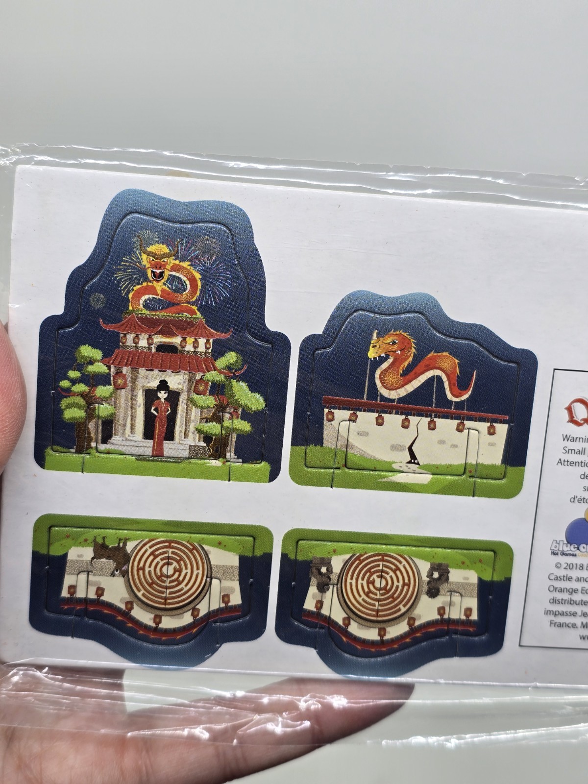 Queendomino Chinese Dragon Promo Castle Year of the Dragon China Alternate Part