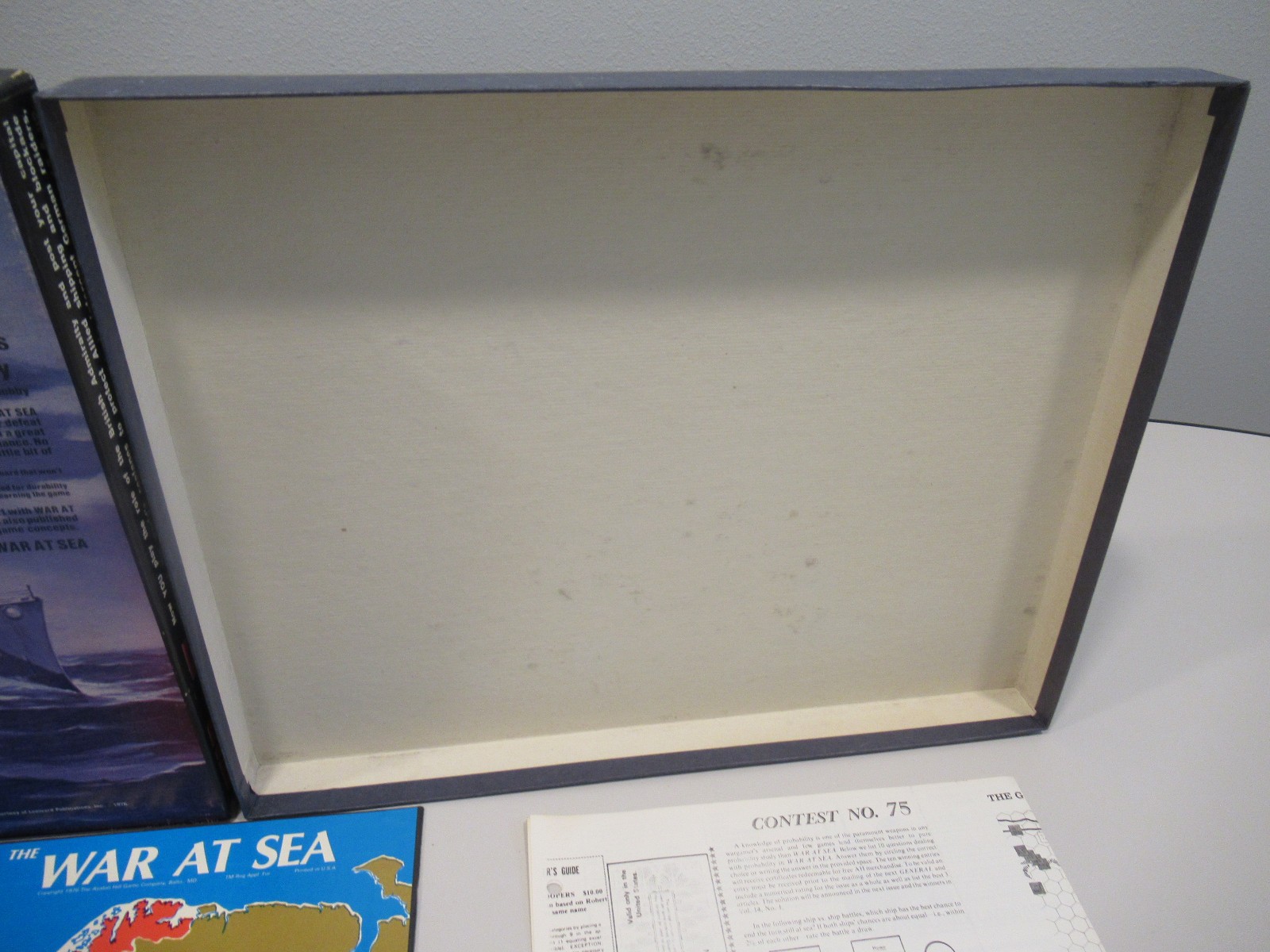 War at Sea – 2nd Edition WWII Naval Battle Game by Avalon Hill | 2 Bonus Books