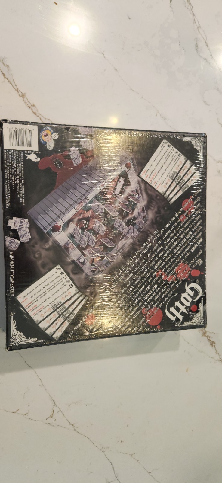 Goth The Game Of Horror Trivia Board Game