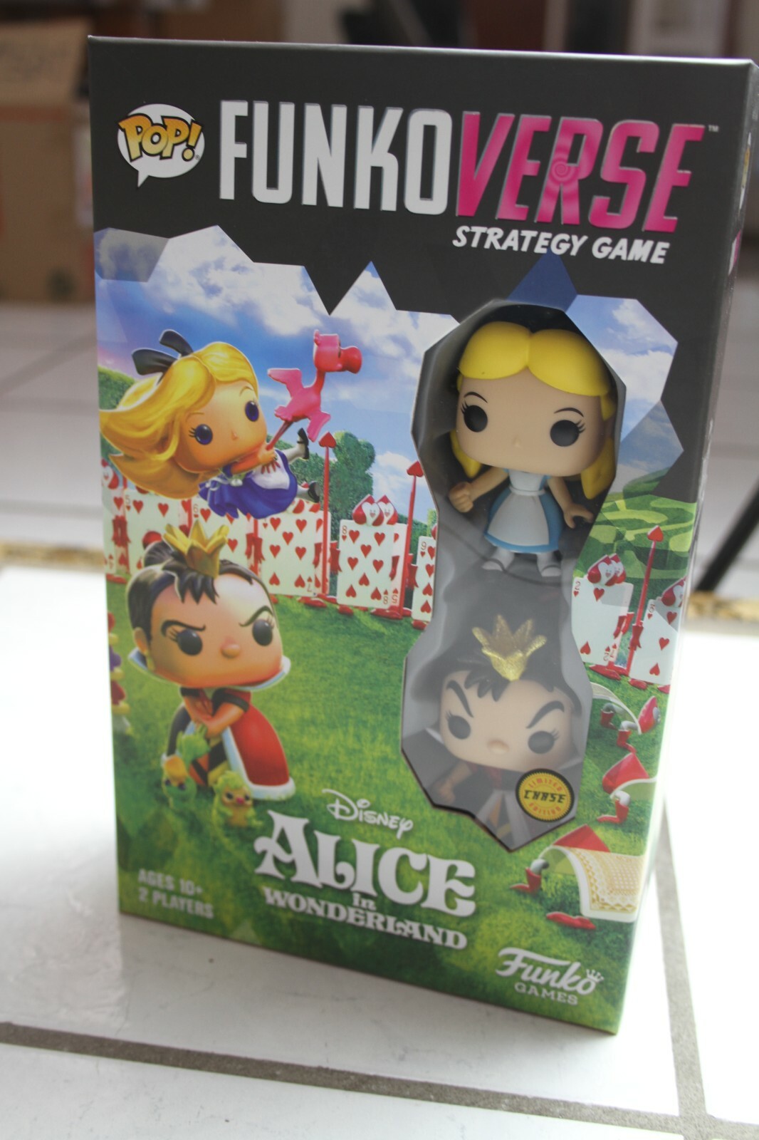 Funko POPS Disney Chase Alice In Wonderland Funko Verse Strategy Game 2021,