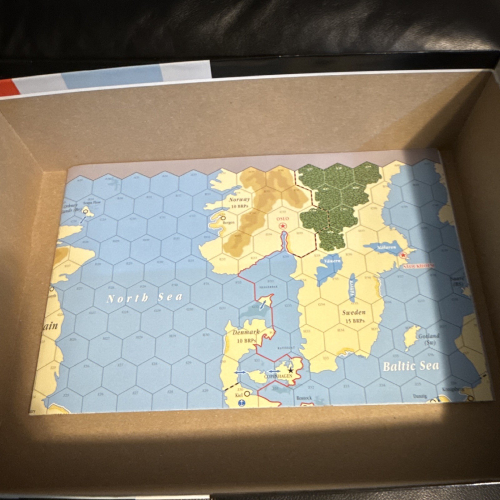 GMT A World at War: Second World War in Europe & Pacific Board Game UNPUNCHED