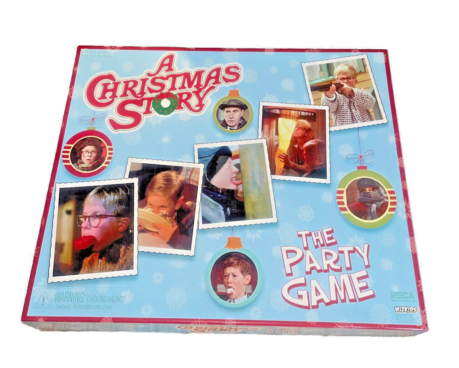 Warner Bros Christmas Story The Party Game NECA Wiz Kids Open Box Complete READ*