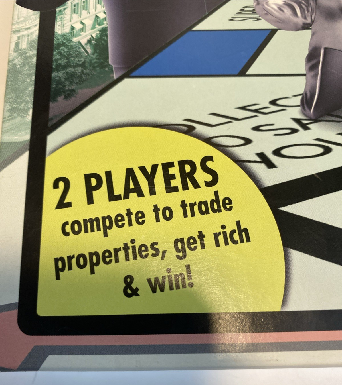 Monopoly Rivals Edition Board Game 2 Player Ages 8 & Up Parker Brothers Hasbro