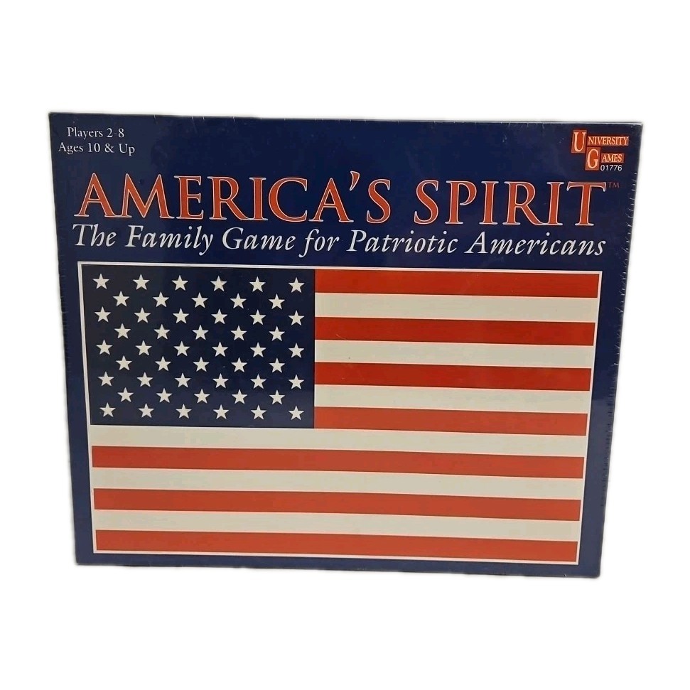 America’s Spirit The Family Game For Patriotic Americans 2001 University Games