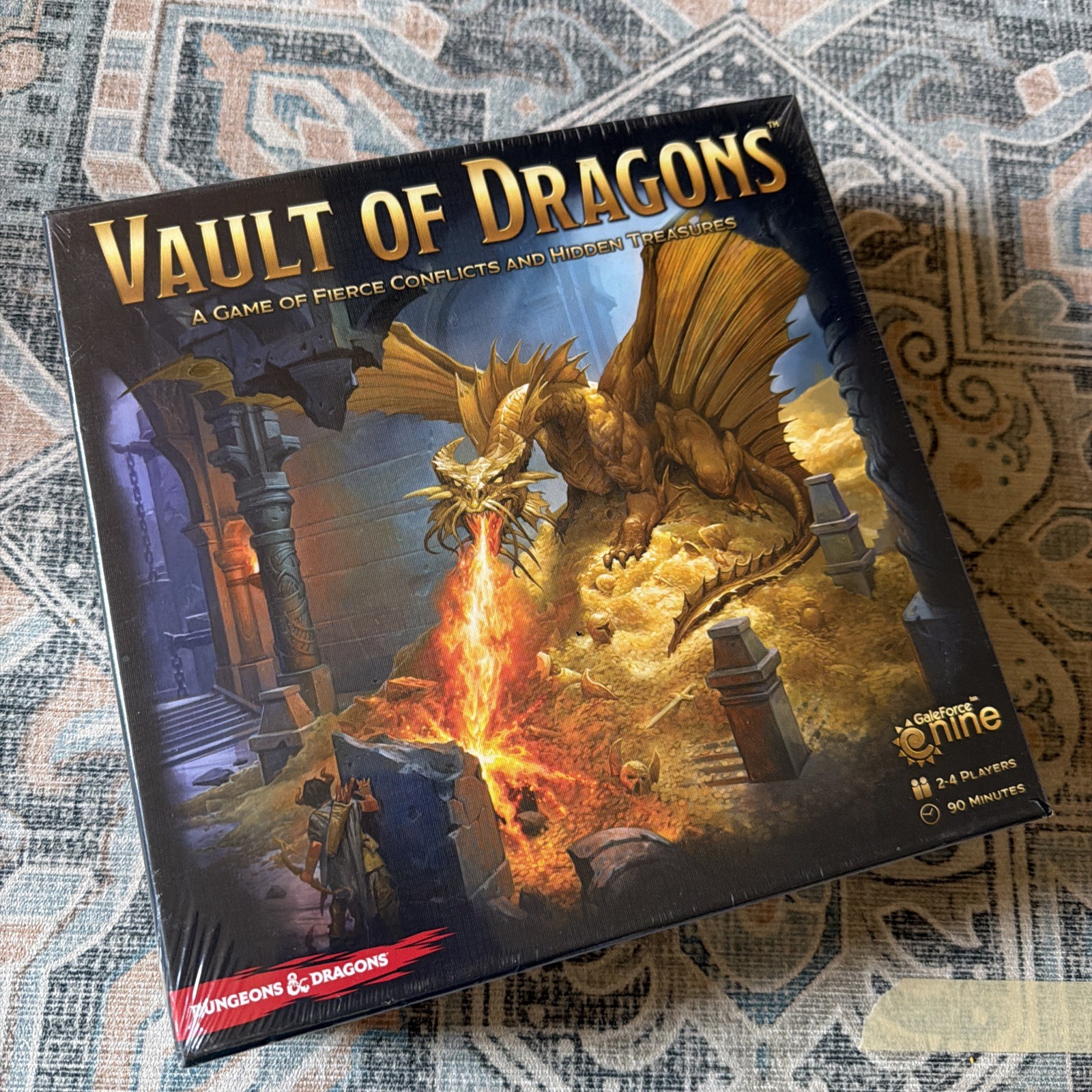 Vault Of Dragons Board Game Gale Force Nine D&D Dungeons & Dragons Role Play NEW