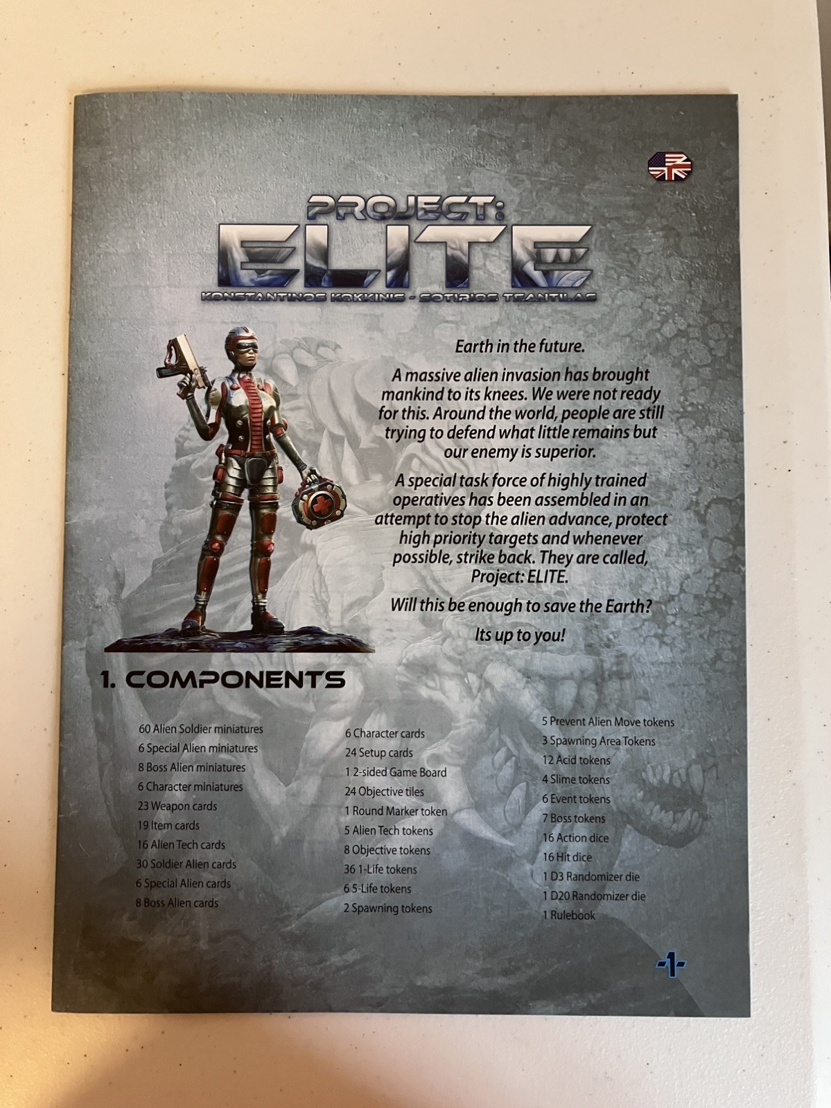 Project Elite + Alien Pack + Therion + Turtalon- Artipia Games-Rarely Played