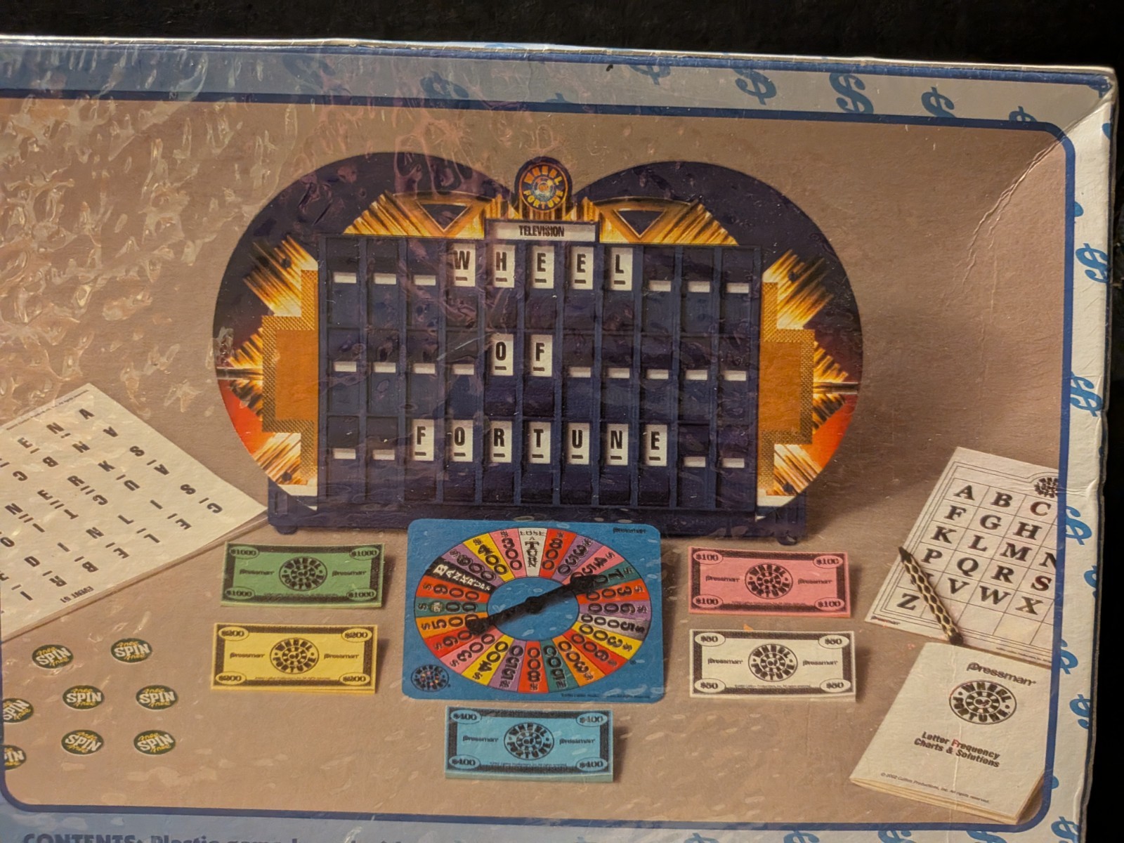 New/Sealed “Wheel of Fortune 20th Anniversary Board Game Pressman 2002 (USA)