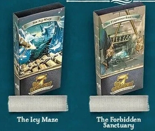 The 7th Continent Expansions Icy Mazeand The Forbidden Sanctuary NEW