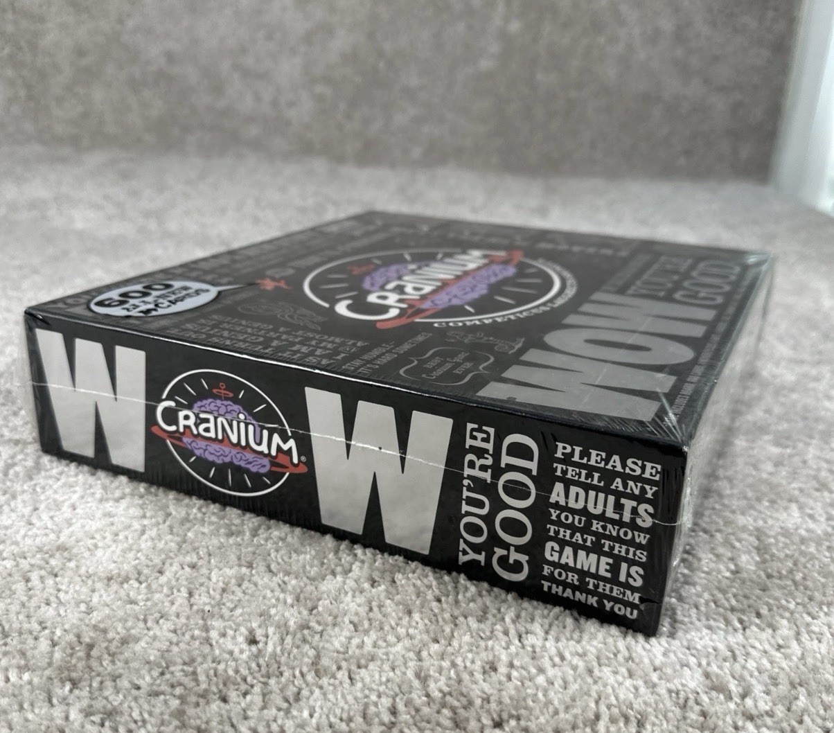 Cranium WOW Board Game 2007 | 600 Cards | Outrageously Fun | New & Sealed