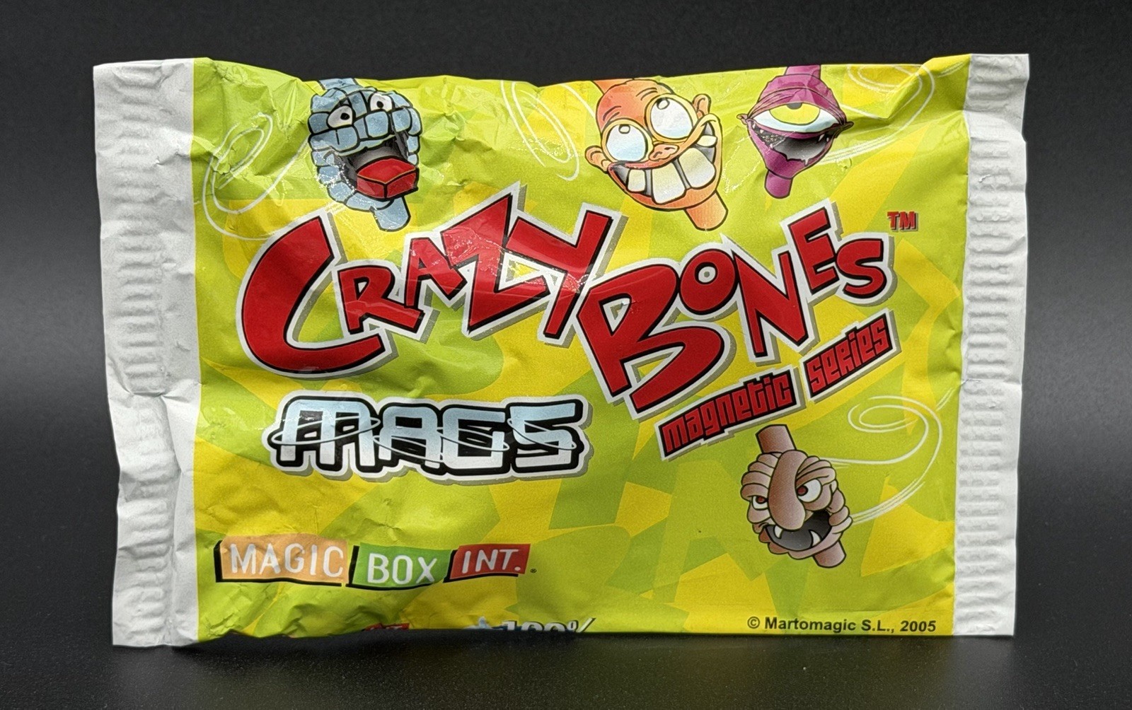 Classic Gogo’s Crazy Bones Mags Pack – Super Rare Magic Box Sealed
