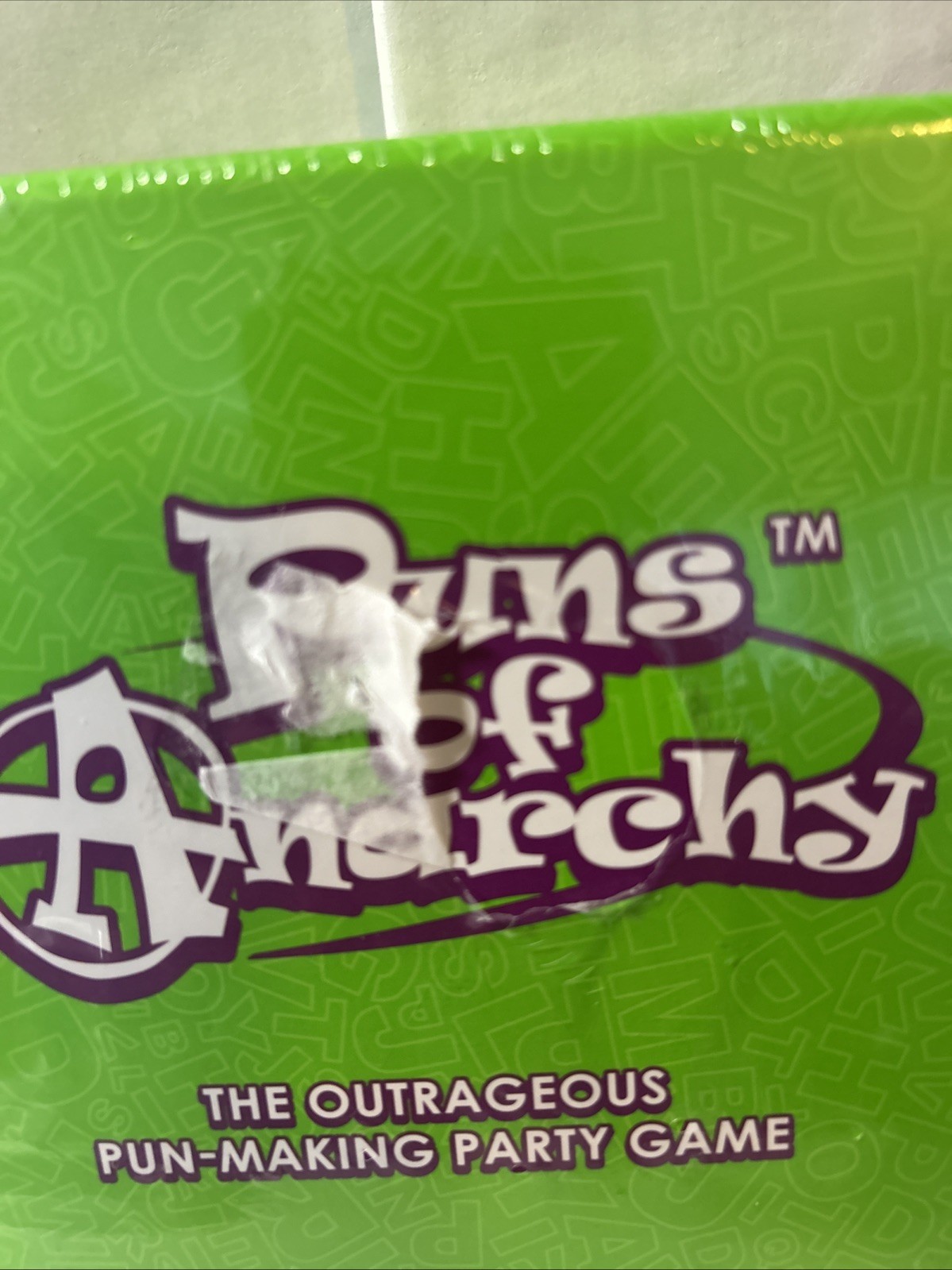 Puns of Anarchy “The Outrageous Pun Making Party Game” 3+ Players Ages 15+