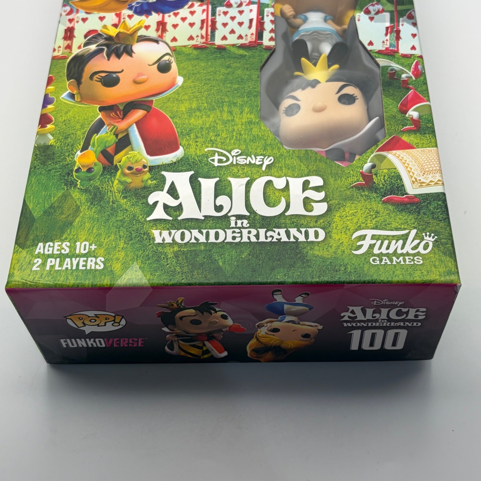Funko Games: Pop! FunkoVerse Disney Alice in Wonderland Strategy Game 2 Figures