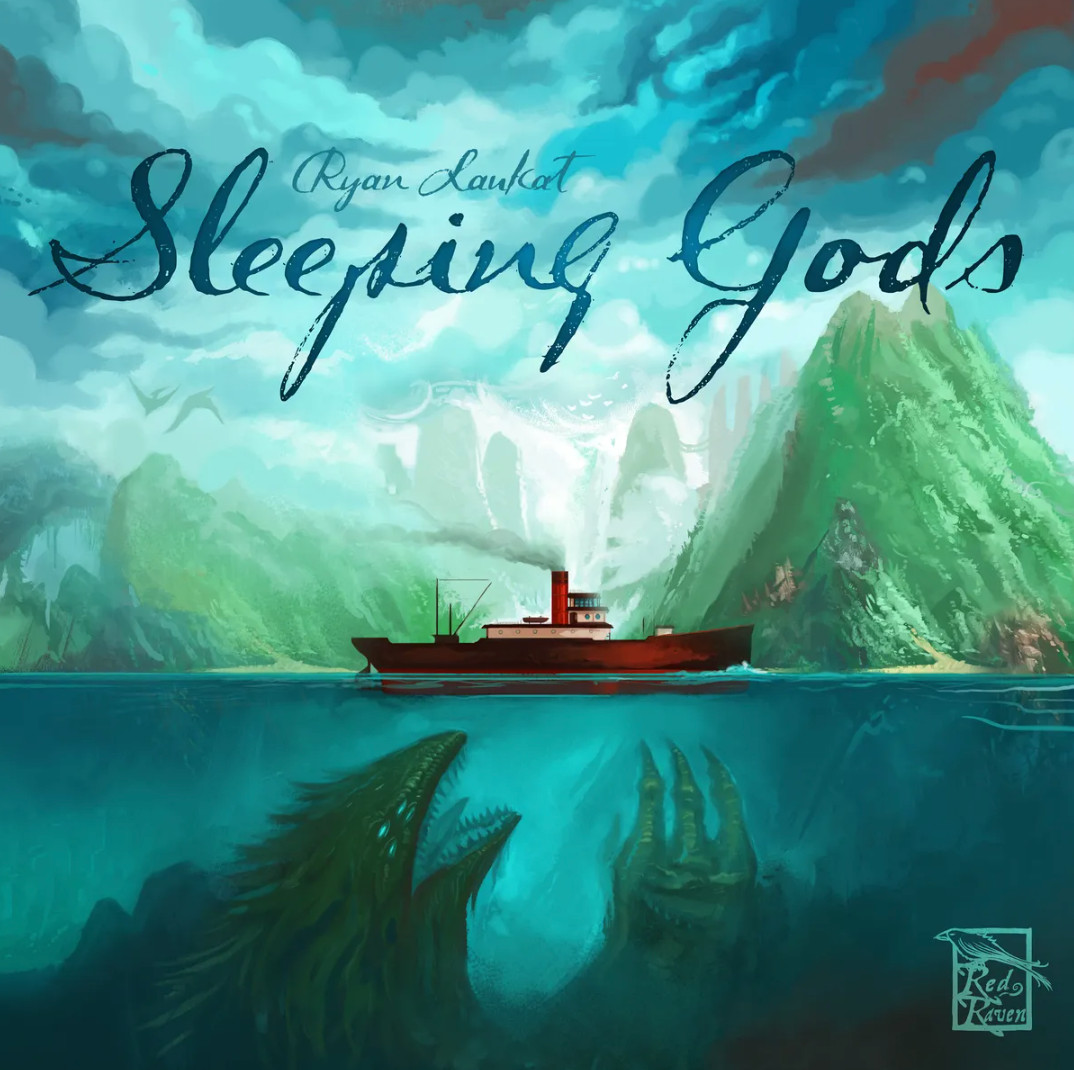 RED RAVEN SLEEPING GODS BOARD GAME – NEW AND SEALED
