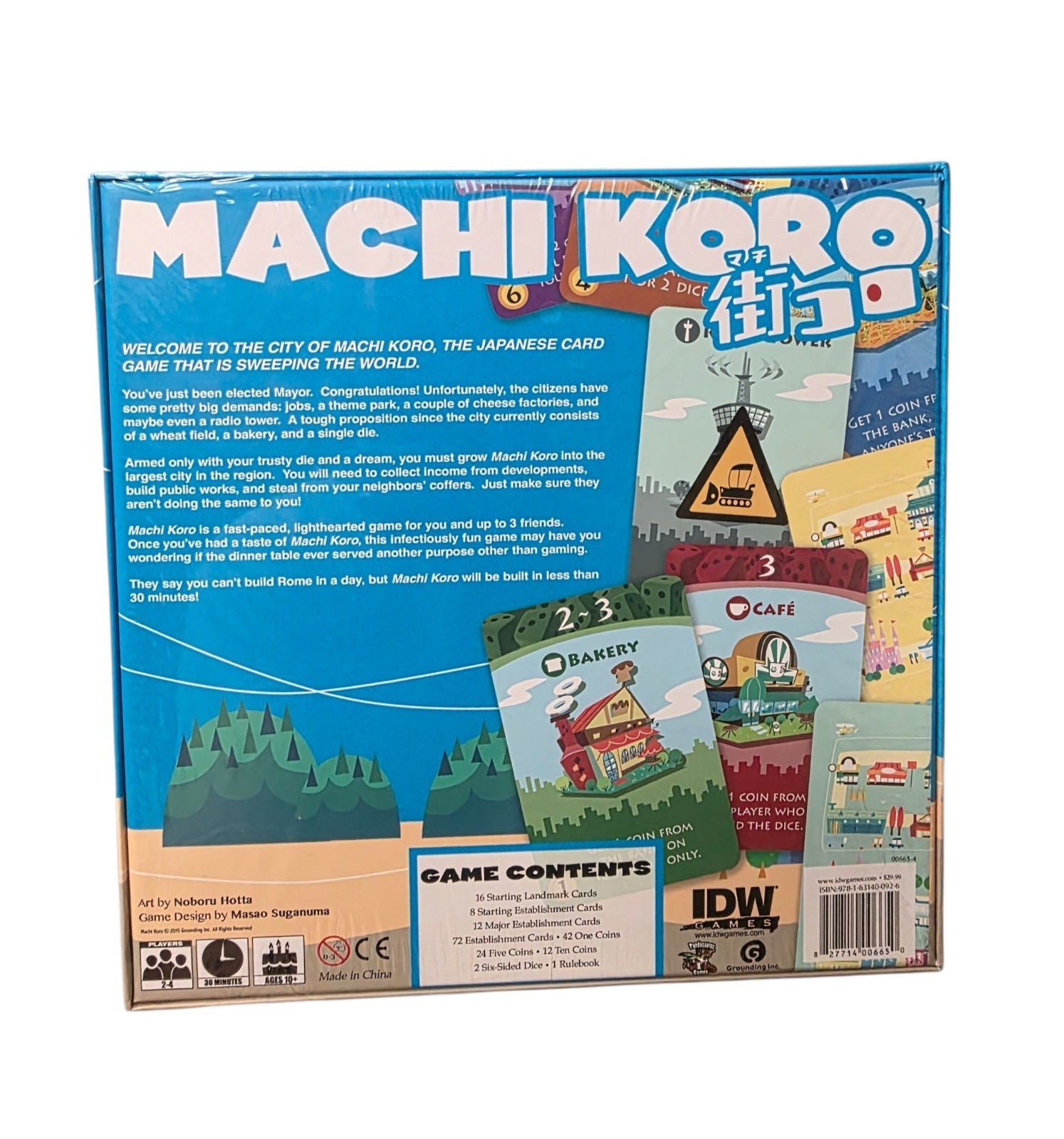 Machi Koro Board Game City Building Card Game NEW / SEALED