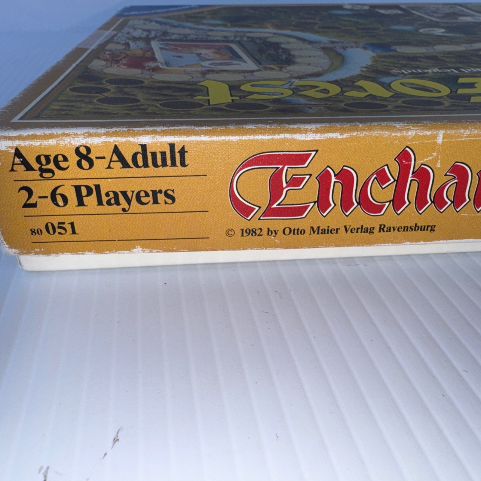 Enchanted Forest Ravensburger Vintage 1982 Board Game missing 1 card -1 piece