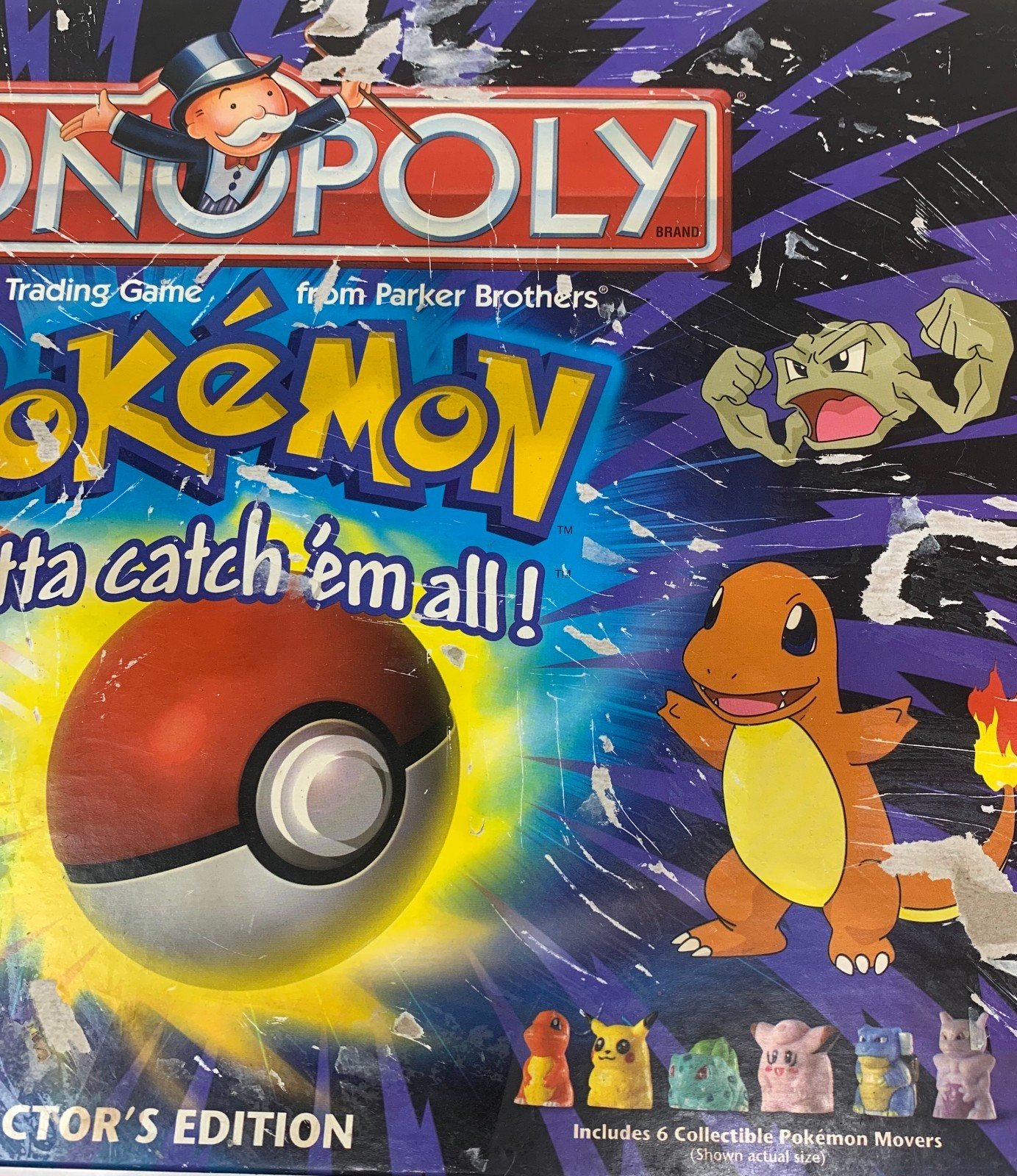 Vintage 1999 Pokemon Monopoly Collector’s Edition COMPLETE Nintendo Board Game