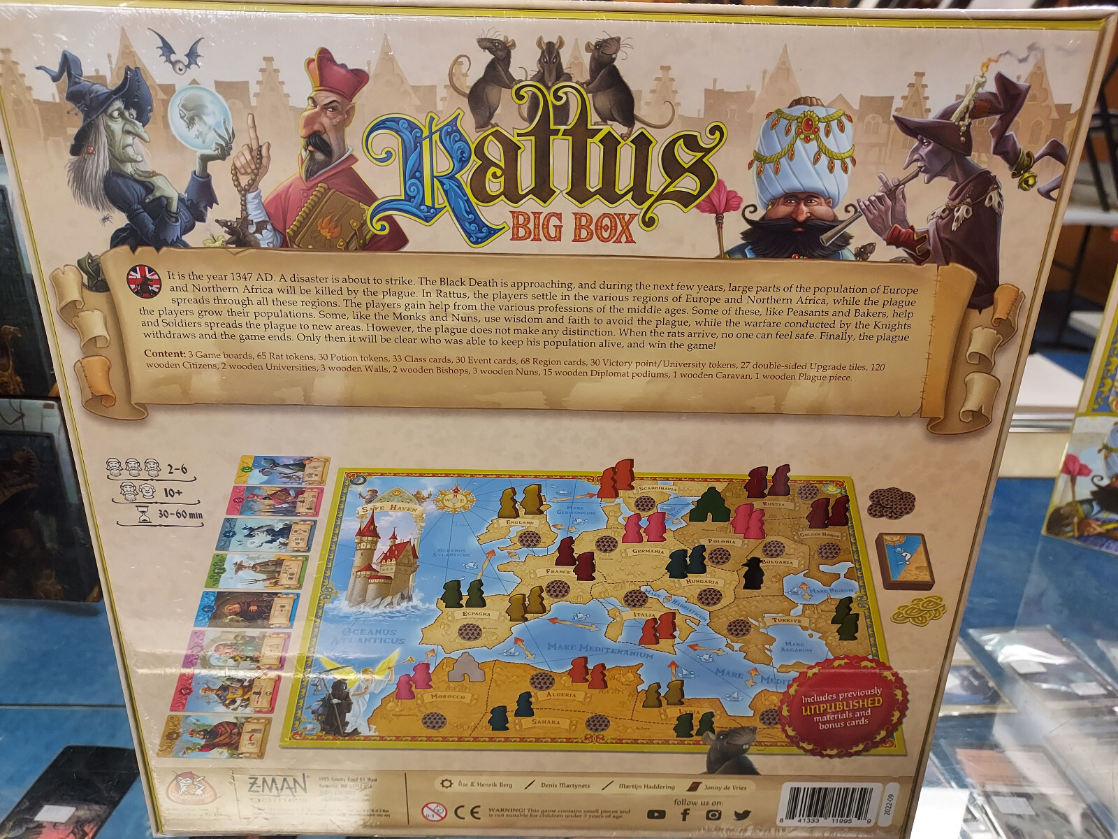 Rattus Big Box – Asmodee Games Board Game New!