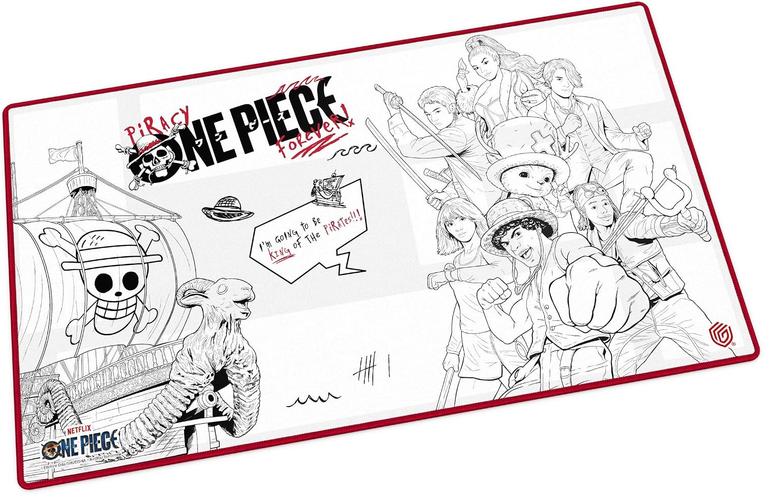 Ultimate Guard Playmat One Piece Sketch
