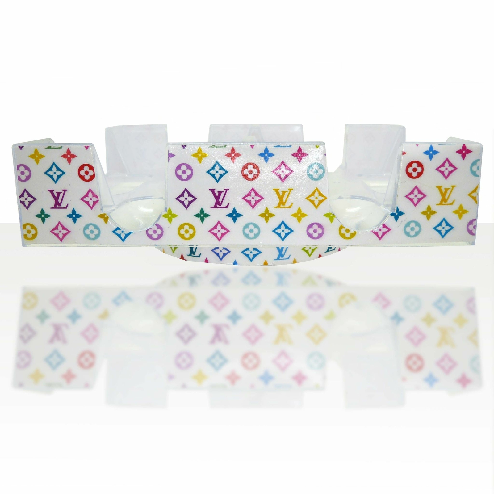 Custom Design Inspired Decorated Canasta Spinning Tray