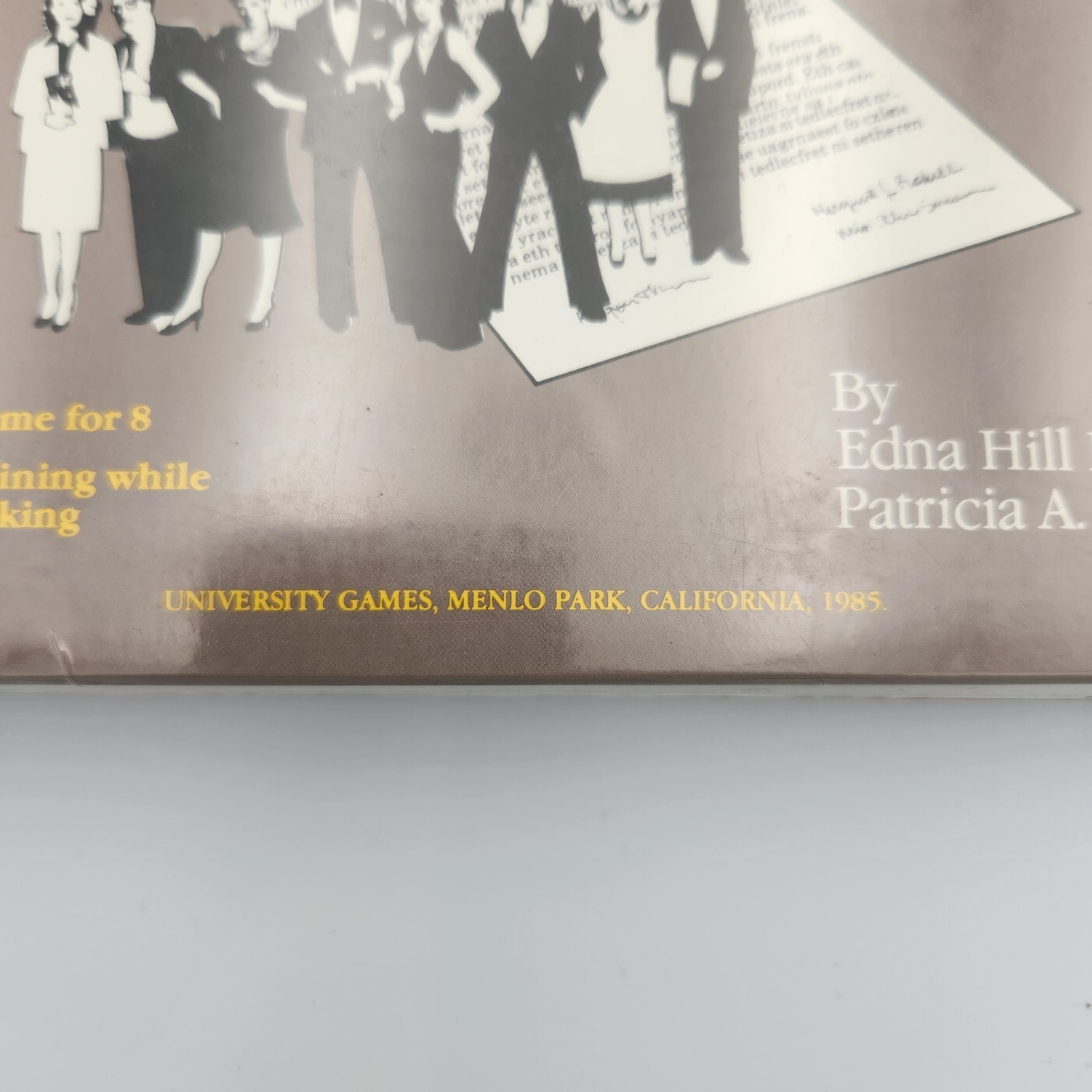 University Games The Willing Dead Murder Mystery Role Playing Game UG 2000 1985