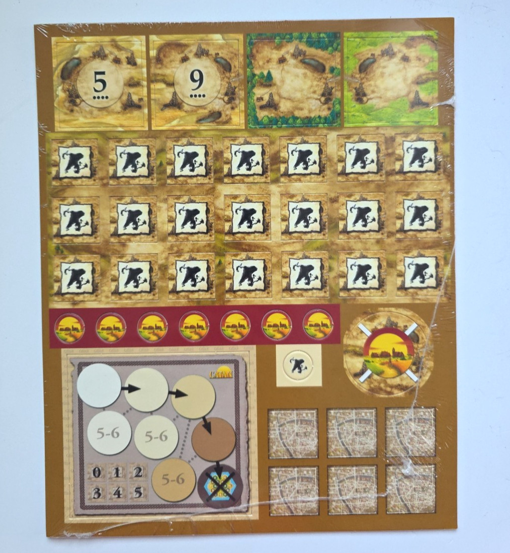 CATAN OIL SPRINGS – EXPANSION FOR SETTLERS OF CATAN – SHRINK WRAPPED!!!!