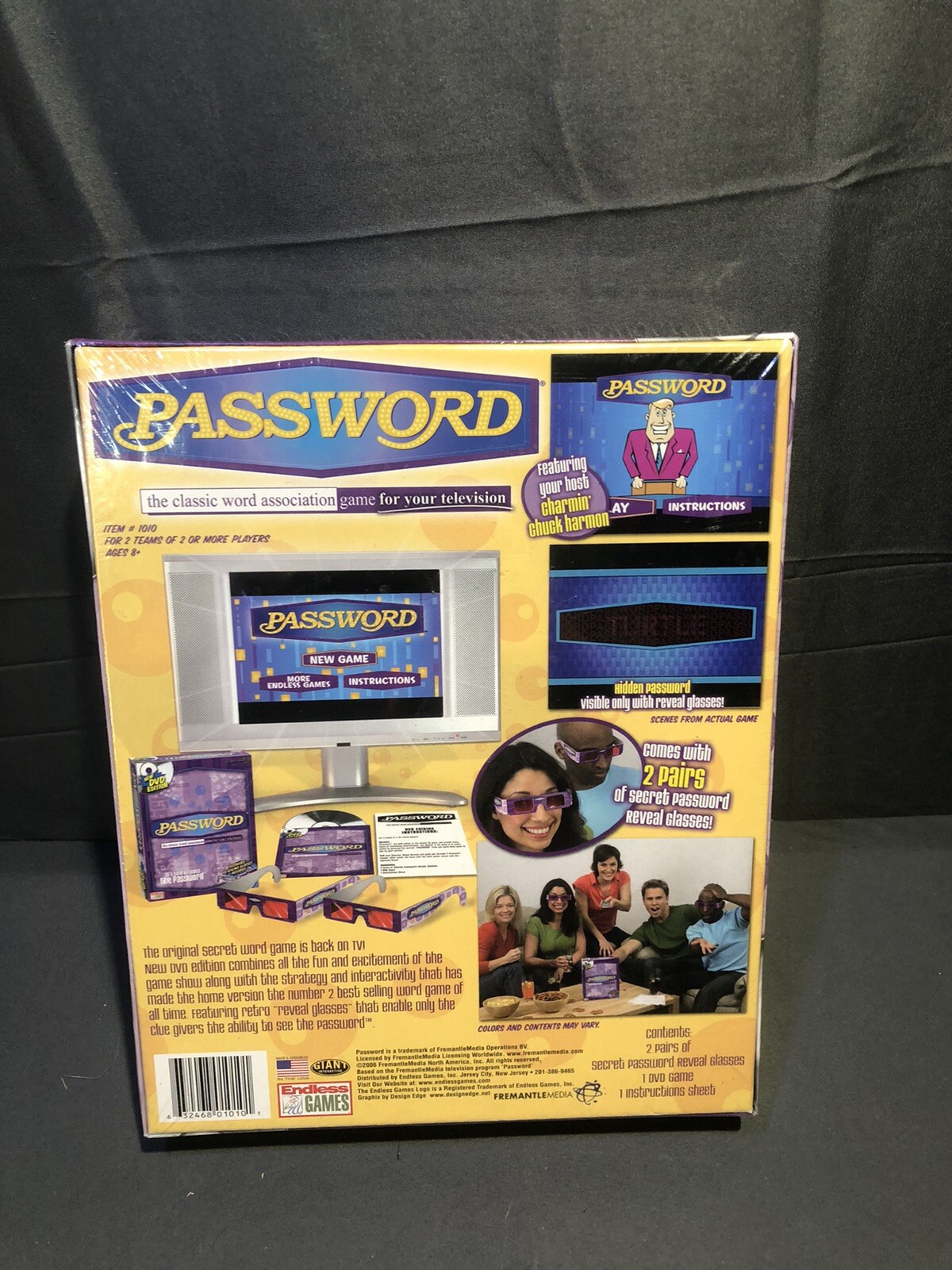 PASSWORD THE CLASSIC WORD ASSOCIATION GAME FOR YOUR TELEVISION NEW IN SEALED BOX