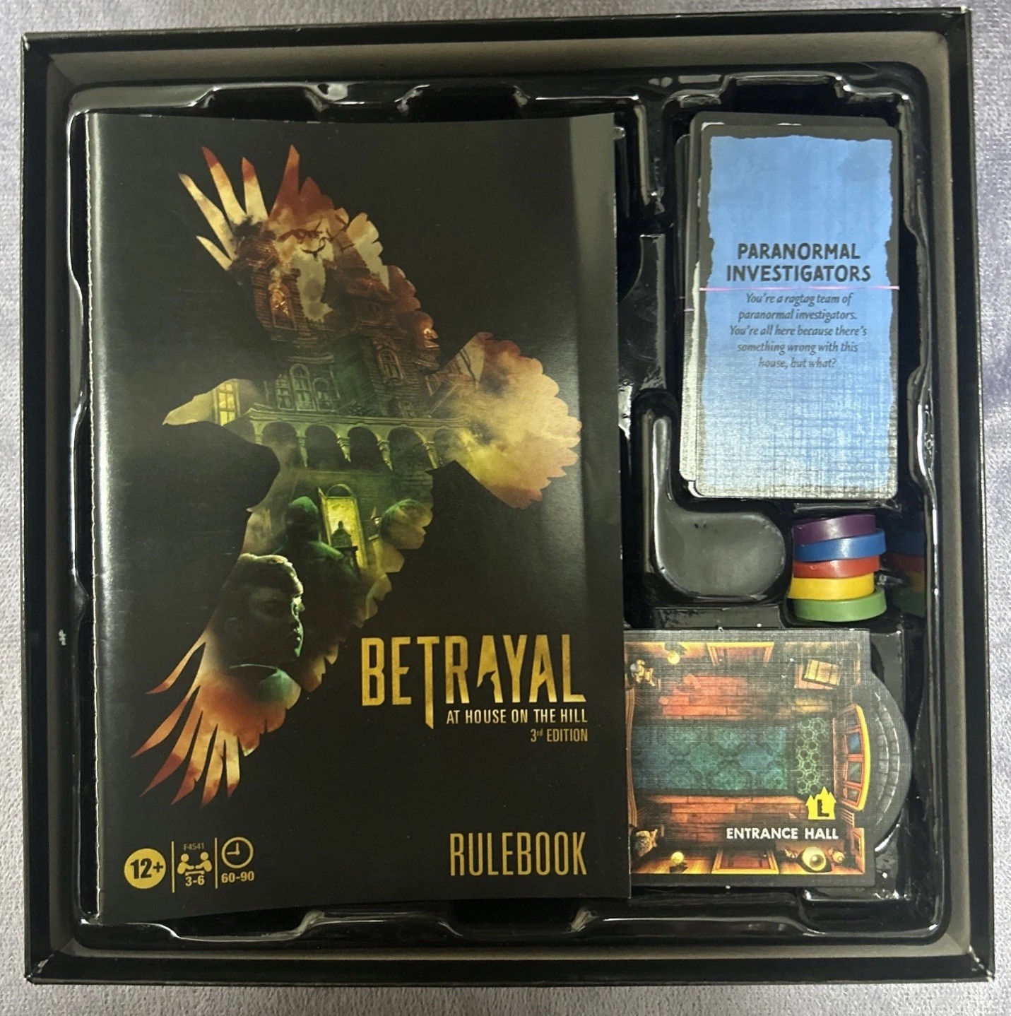 Avalon Hill Betrayal at House on the Hill 3rd Edition 100% Complete EXCELLENT!