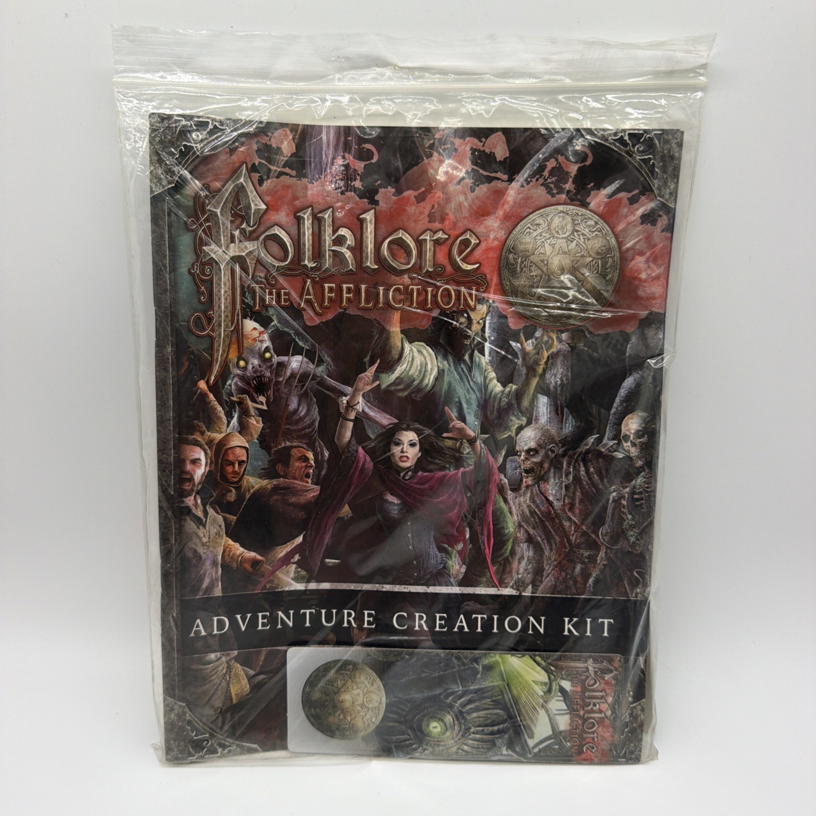 Folklore The Affliction Adventure Creation Kit, Story, & Bookmark A16