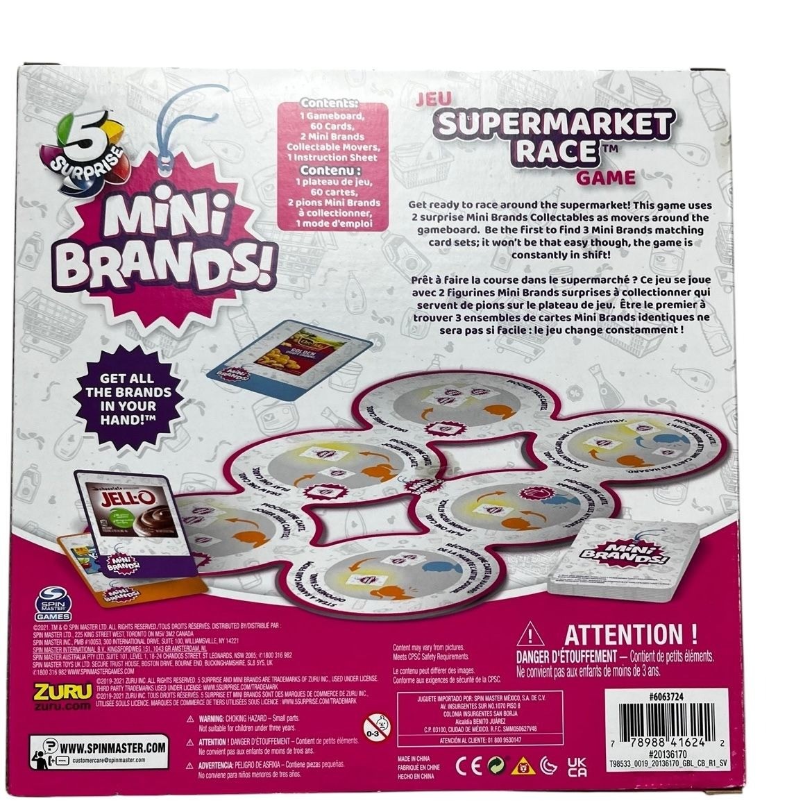 Mini Brands Supermarket Race Game New