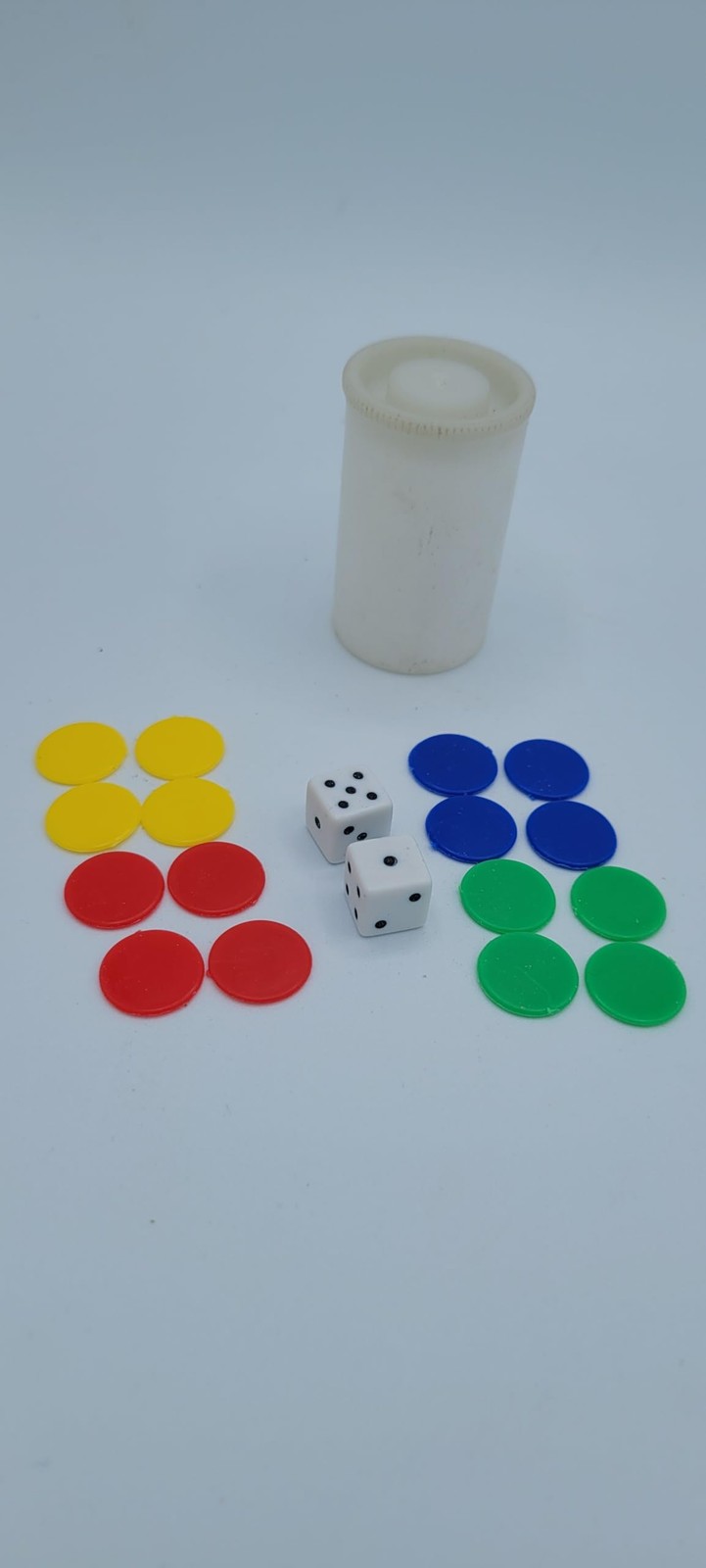 Ludo Seeds and Playing Dices.