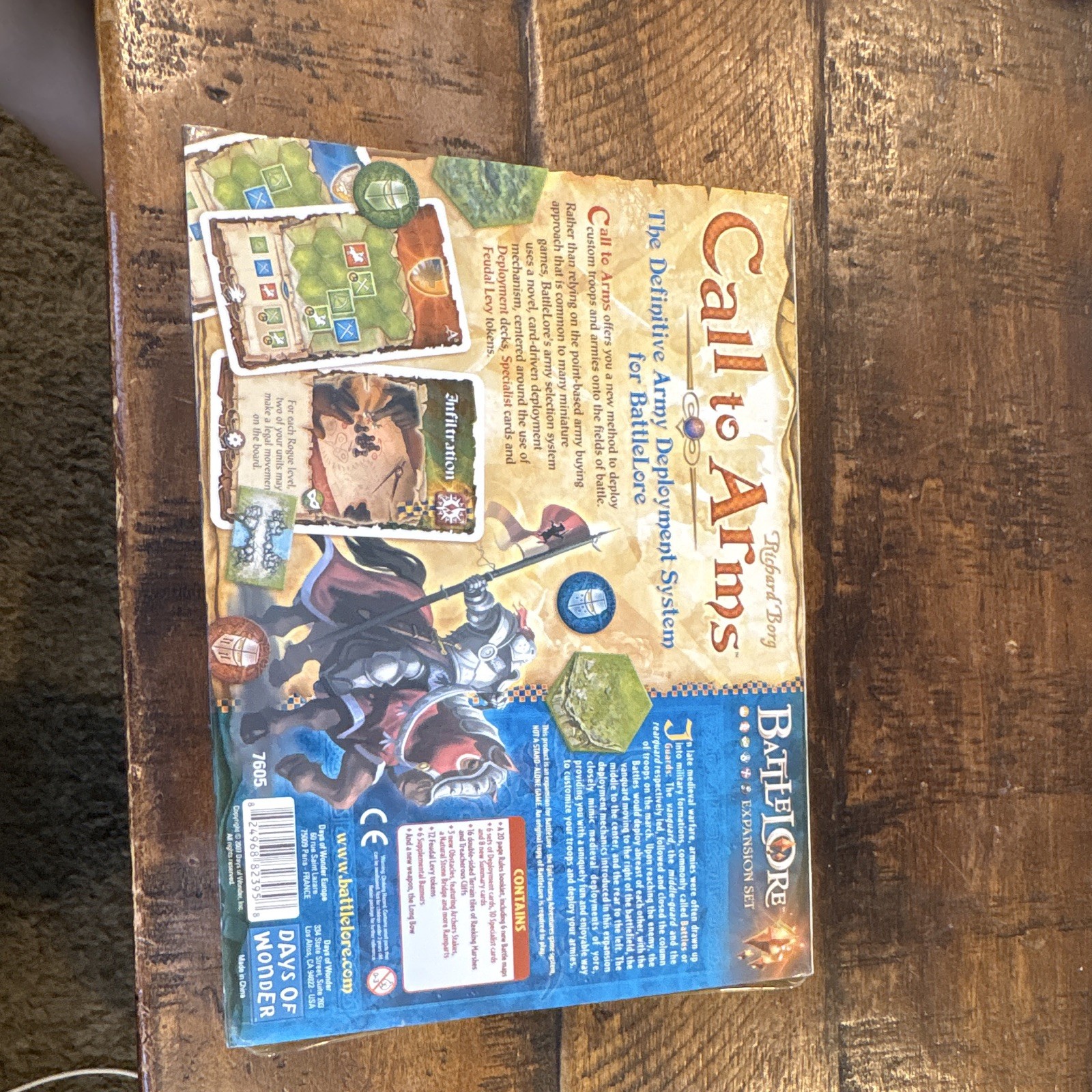 Days of Wonder BattleLore Call to Arms Expansion Pack 2 Players 12+ 7605
