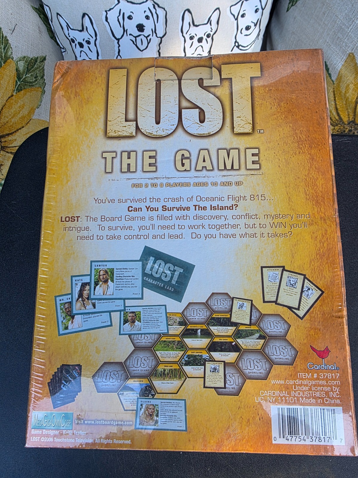 LOST The Board Game 2006 Cardinal Industries TV Show Complete ABC
