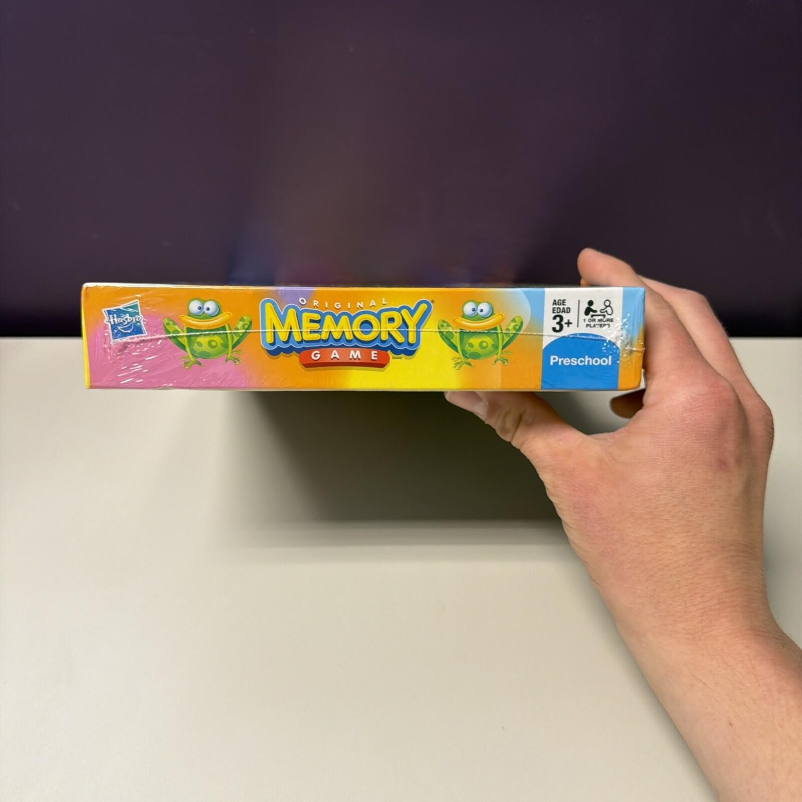 Original Memory Game Milton Bradley Hasbro 2010 Brand New Sealed Preschool Fun