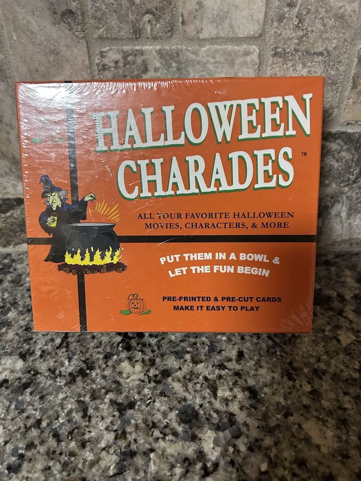 Halloween Charades Game NEW