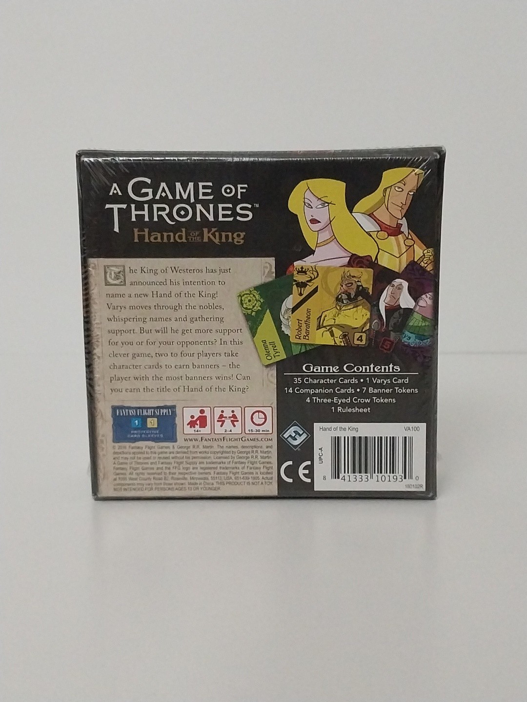 A Game Of Thrones Hand Of The King A Whimsical Game Of Wits 2016 Fantasy Gift