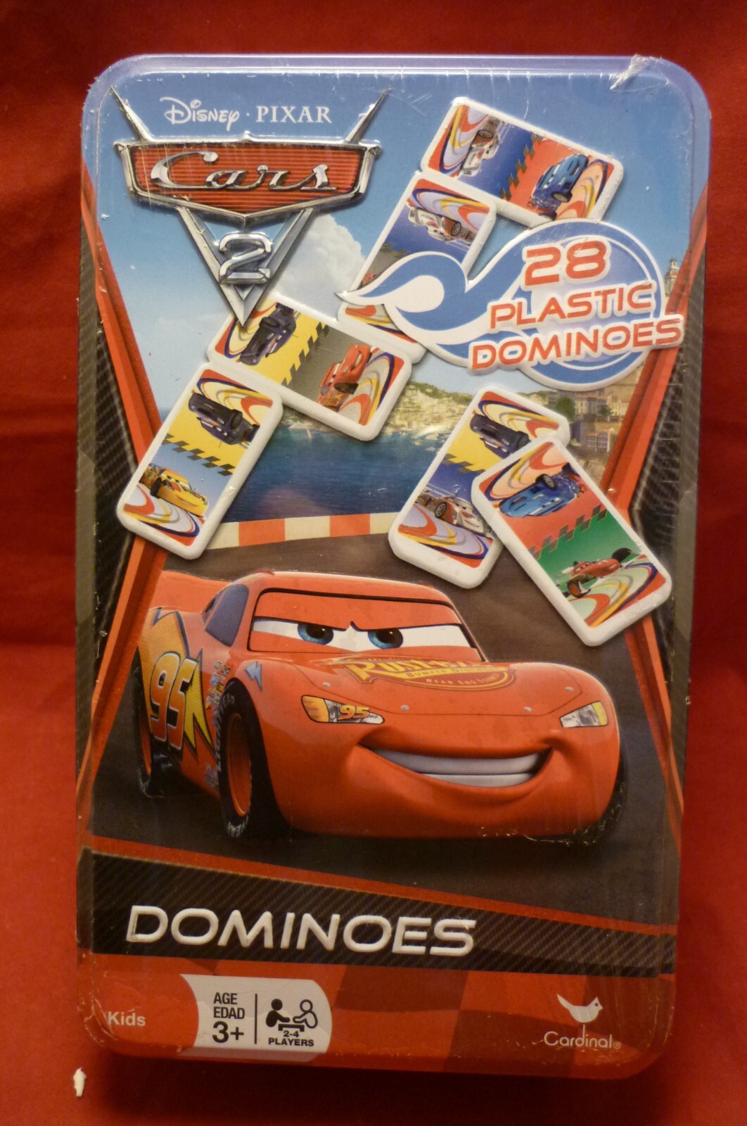 CARS 2 DOMINOES DISNEY PIXAR NEW SEALED