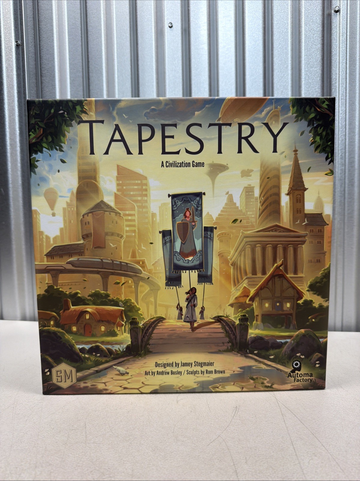Tapestry Board Game – A Civilization Game – Stonemaier 2019 (EX/NM-Complete)
