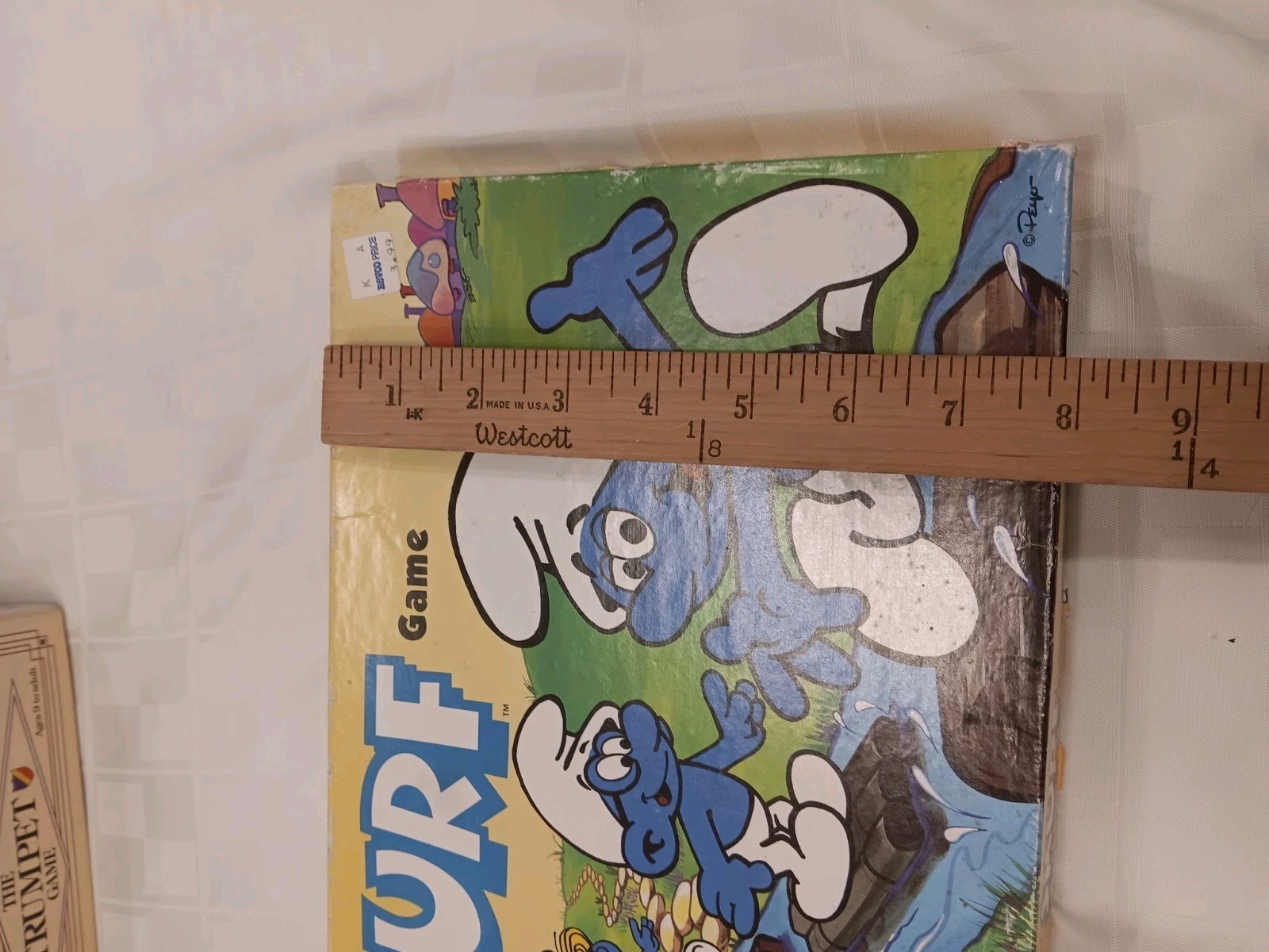 Milton Bradley The Smurf Board Game 1988 – Acceptable Condition – Incomplete