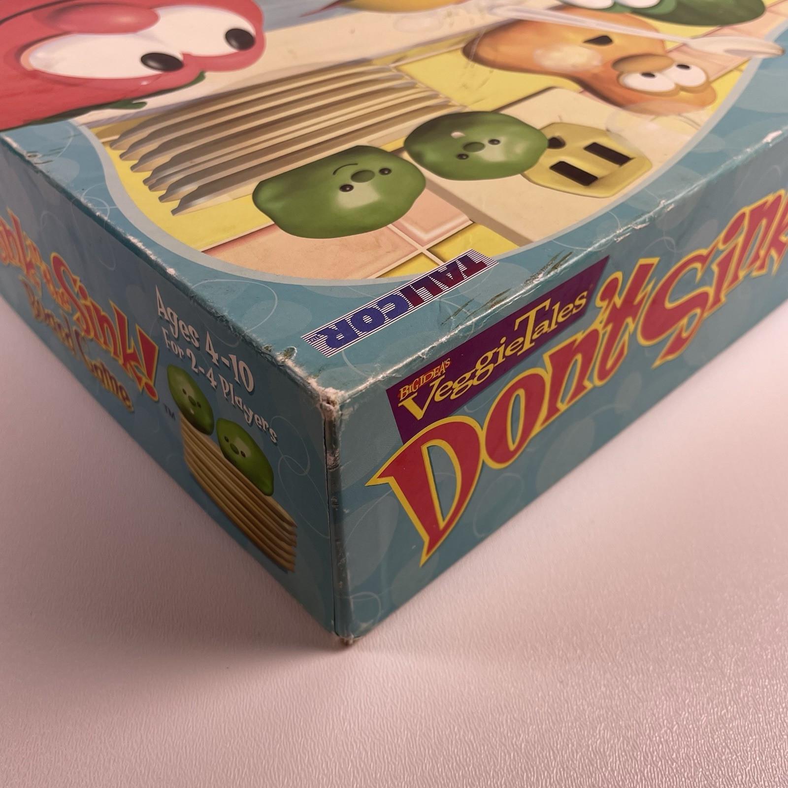 VINTAGE Veggietales Don’t Sink in the Sink INCOMPLETE Talicor 1999 Big Idea