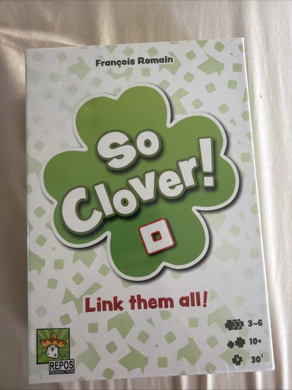 So Clover! Cooperative Party Word Game by Repos Production Brand New Sealed