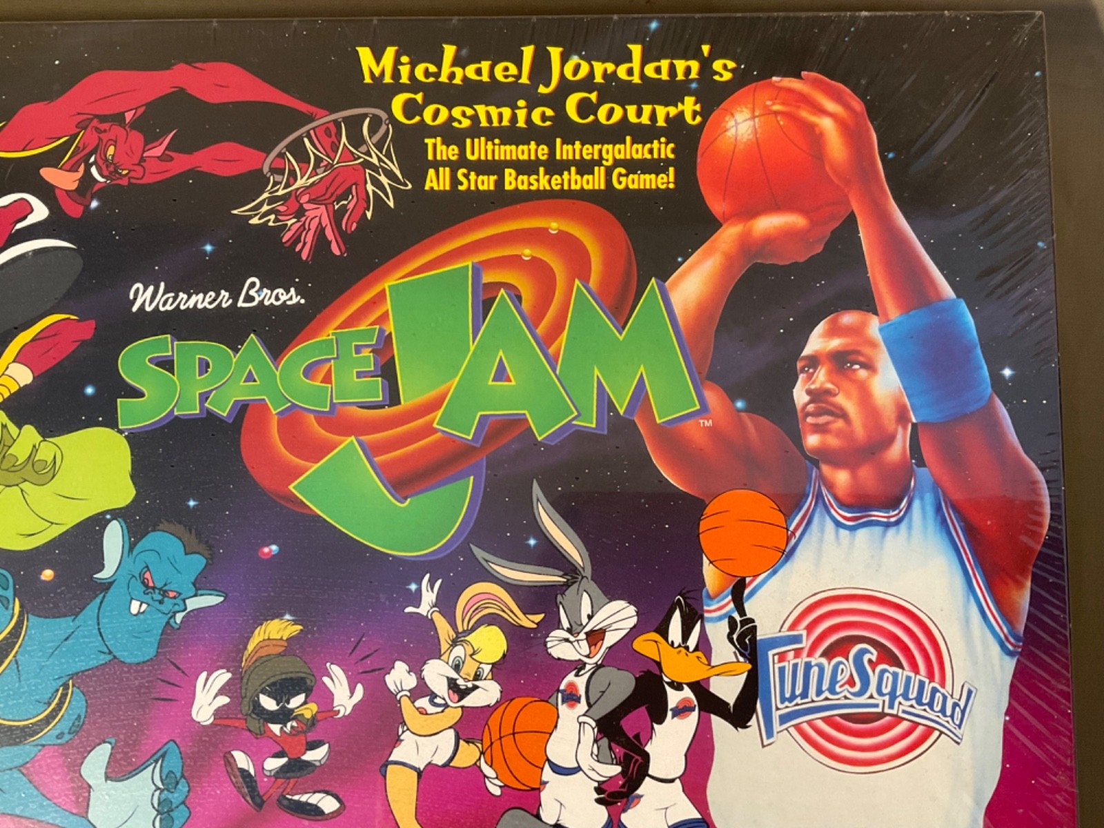 Michael Jordan’s Cosmic Court 1996 Warner Bros. Space Jam Game Brand New SEALED