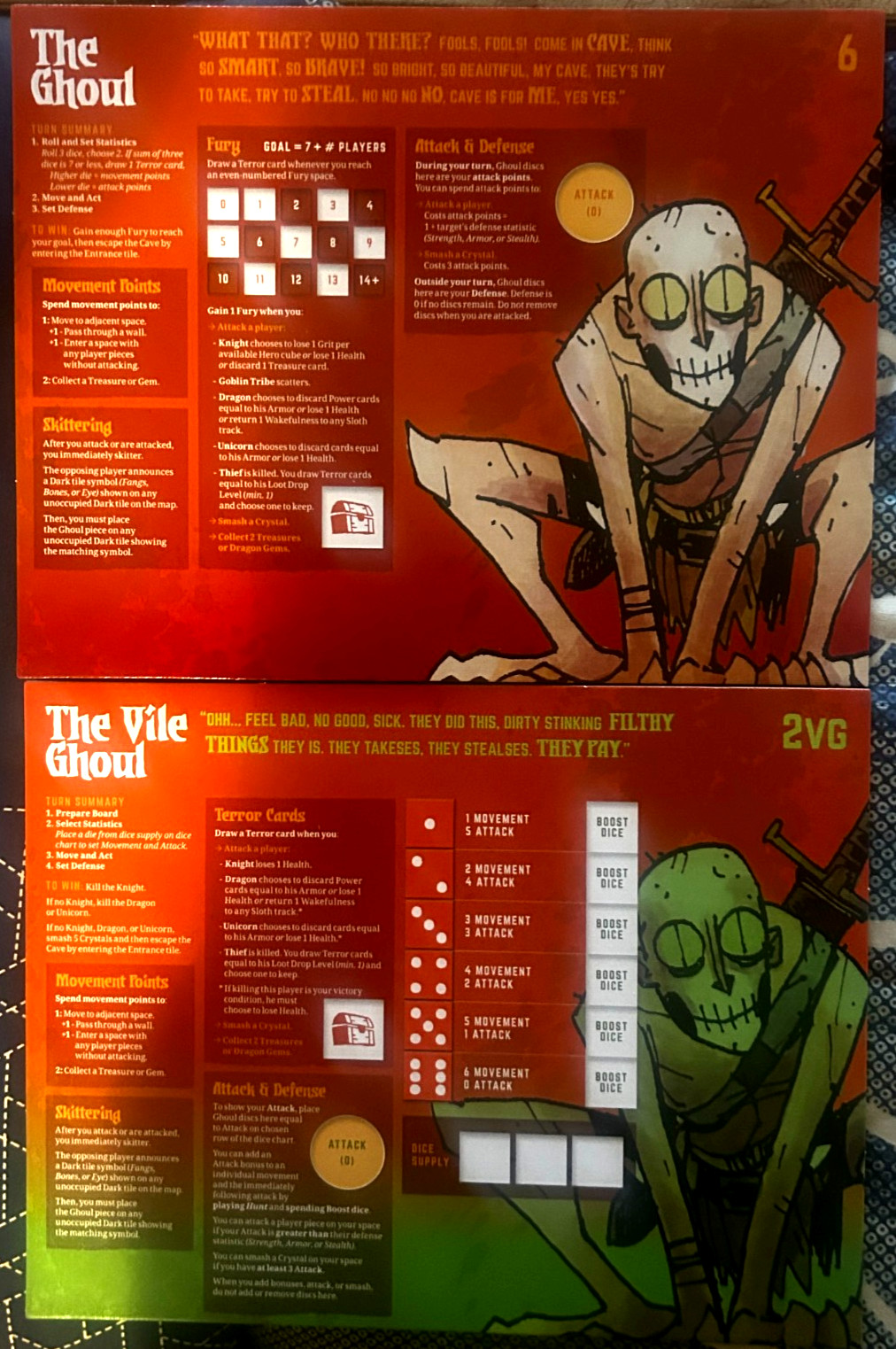 Vast The Crystal Caverns Fearsome Foes Expansion Kickstarter: Opened but Unused