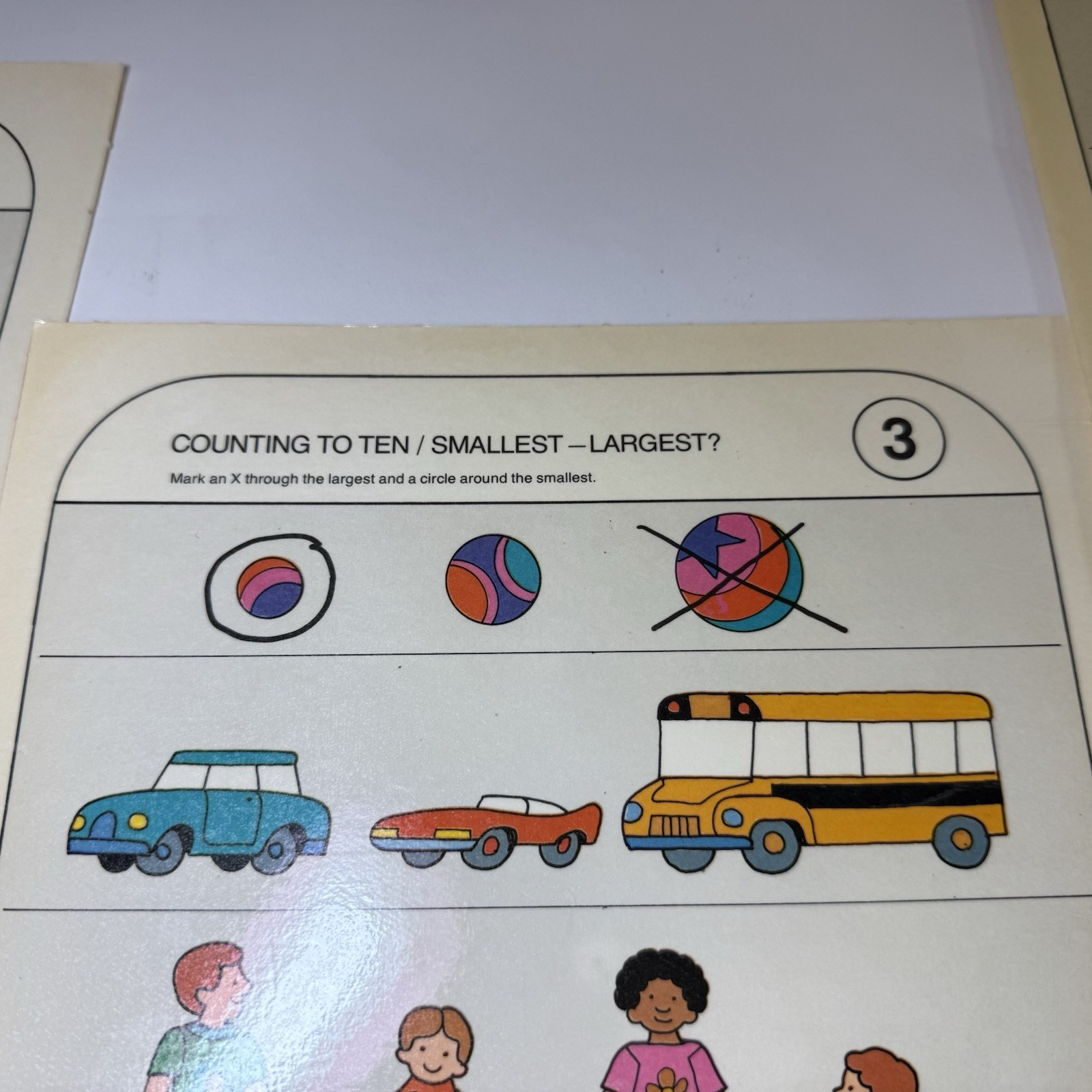 Milton Bradley Counting To Ten Write On Wipe Off Educational Game 1977 7688 0-10